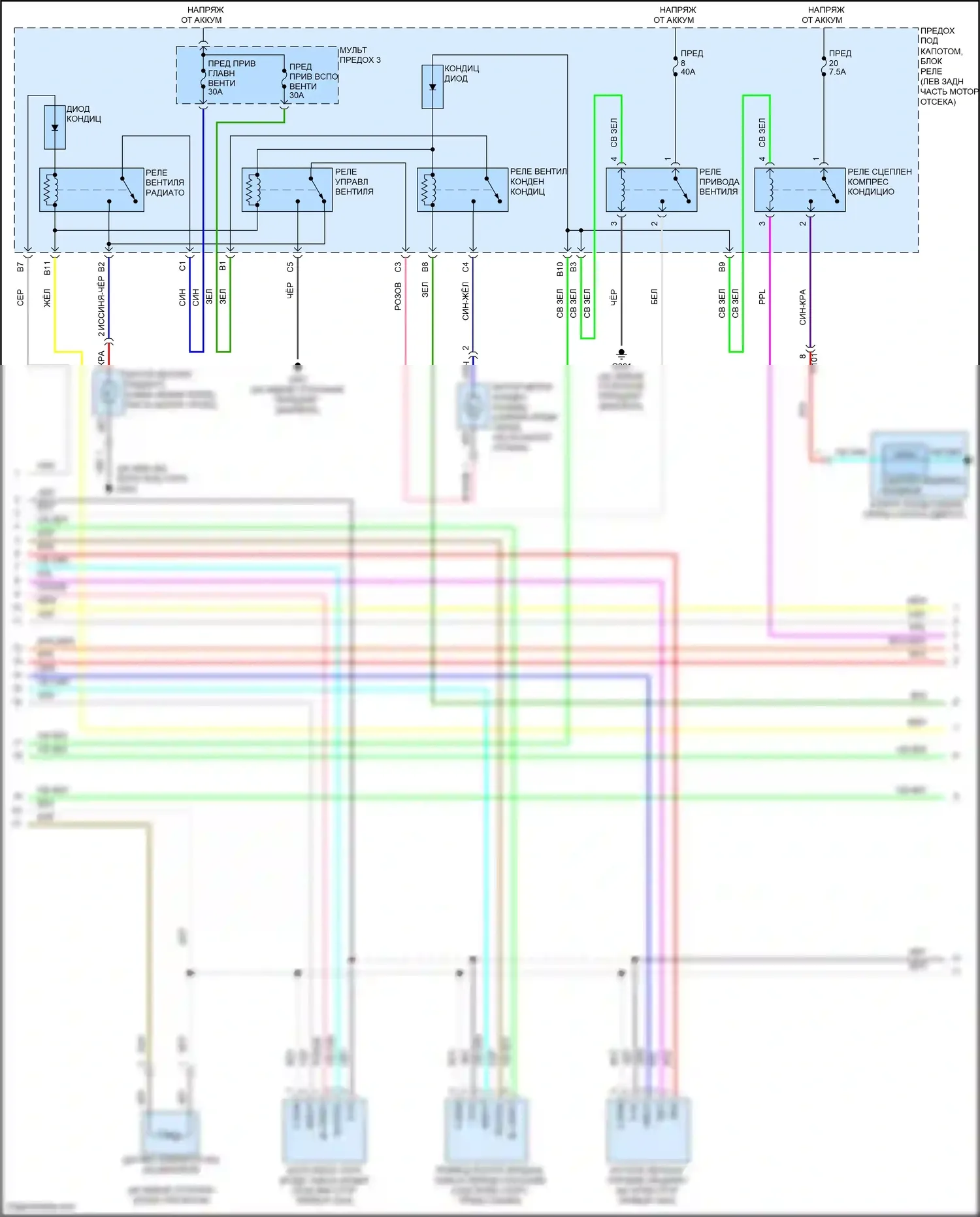 Accord Honda VIII рестайлинг (2011-2013): 3.5л, электросхема климат контроля, с навигацией (2 из 3) 