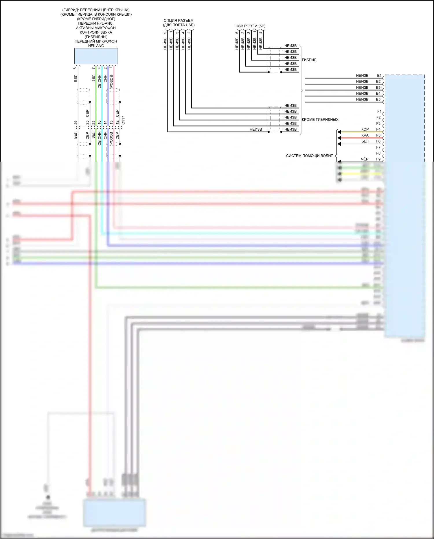 Accord Honda X (2017-2020): Магнитола, без навигации, с цветным звуком (5 из 5) 