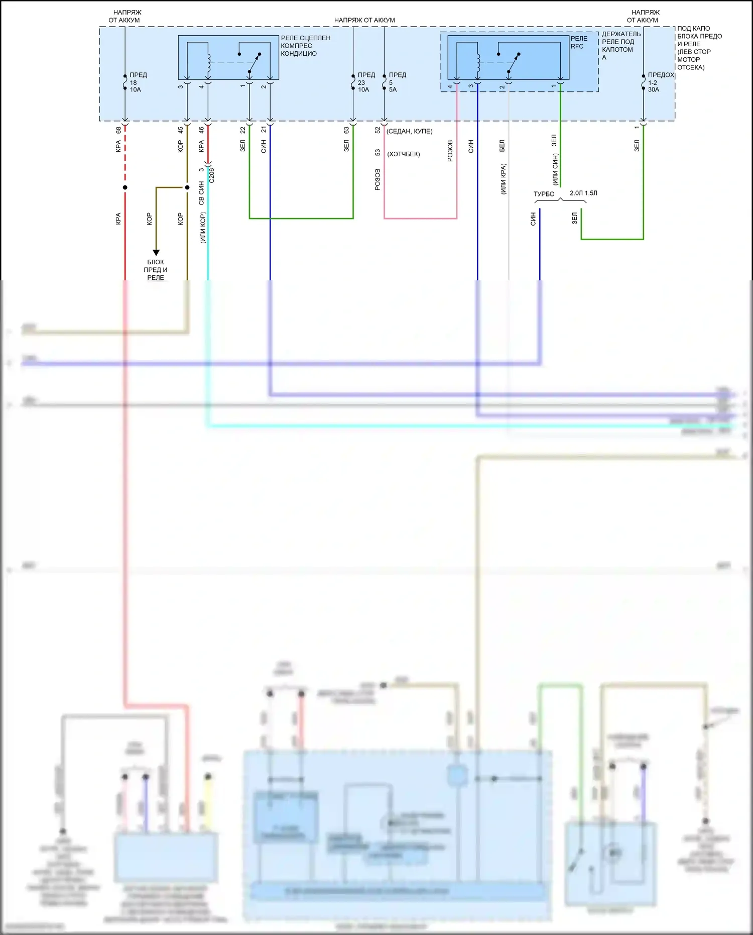 Civic Type R Honda X (2015-2021): 2.0л, электросхема климат контроля (3 из 4) 