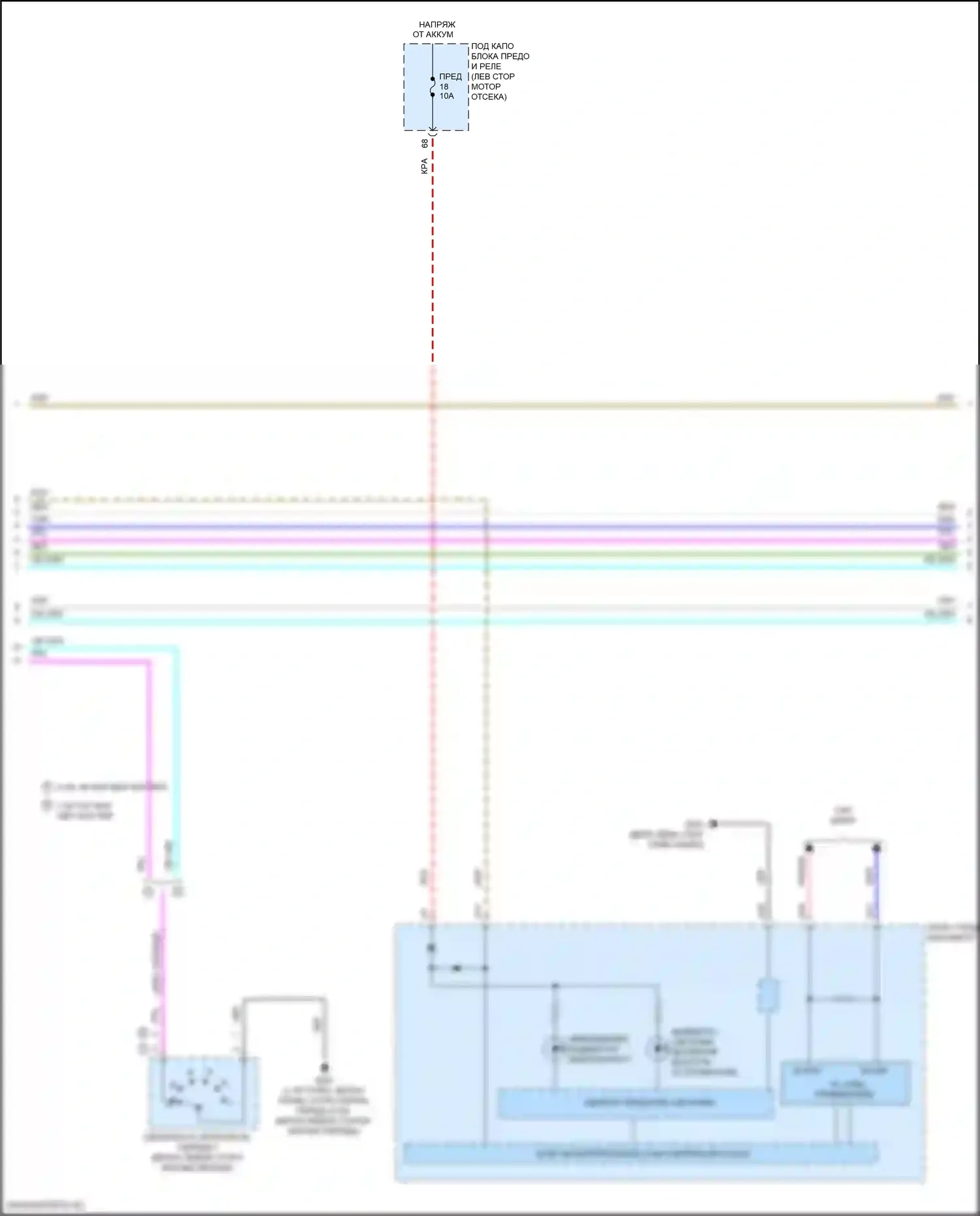 Civic Type R Honda X (2015-2021): Электросхема защиты от взлома (5 из 7) 