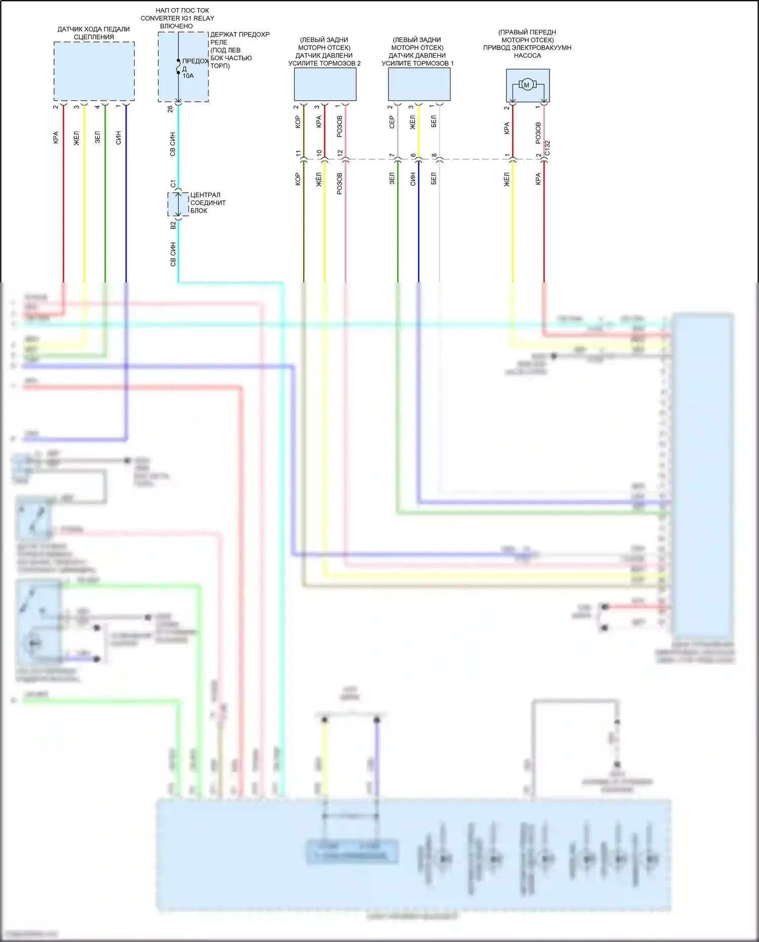 Civic Type R Honda XI (2021-2024): Антиблокировочная электросхема тормозов, седан (3 из 3) 