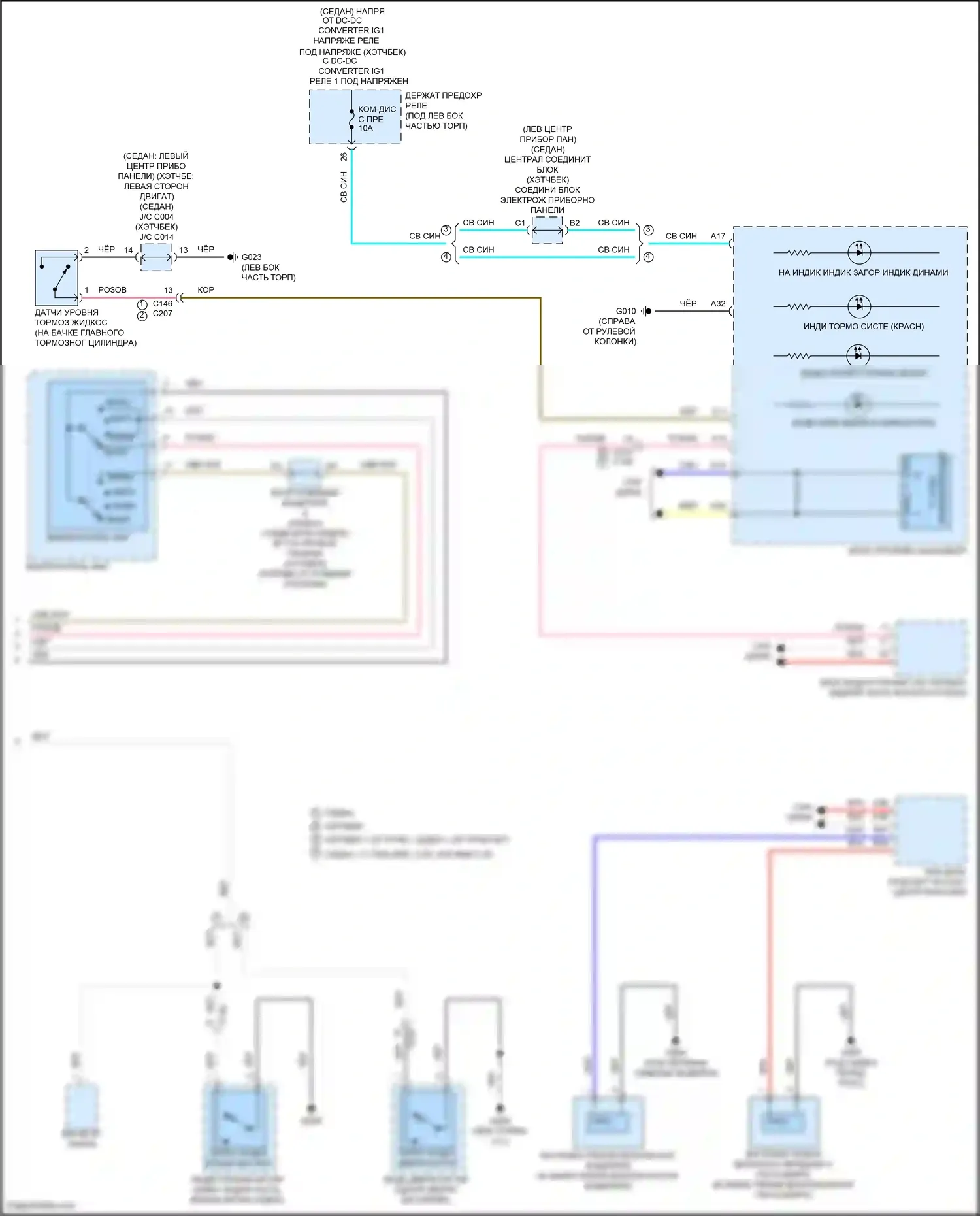 Civic Type R Honda XI (2021-2024): Электросхема помощников водителя (2 из 2) 
