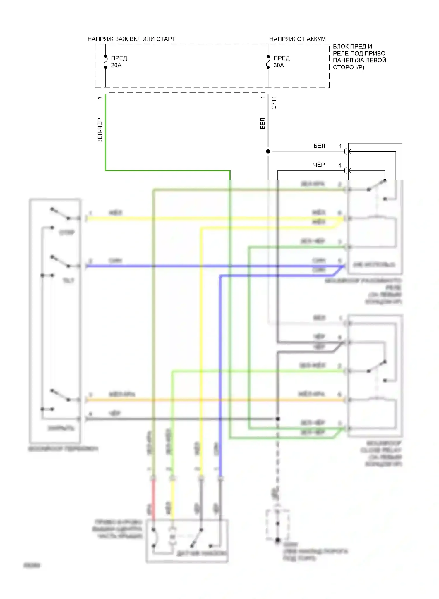 Civic Honda IV (1987-1996): Электросхема, купе и хэтчбек 