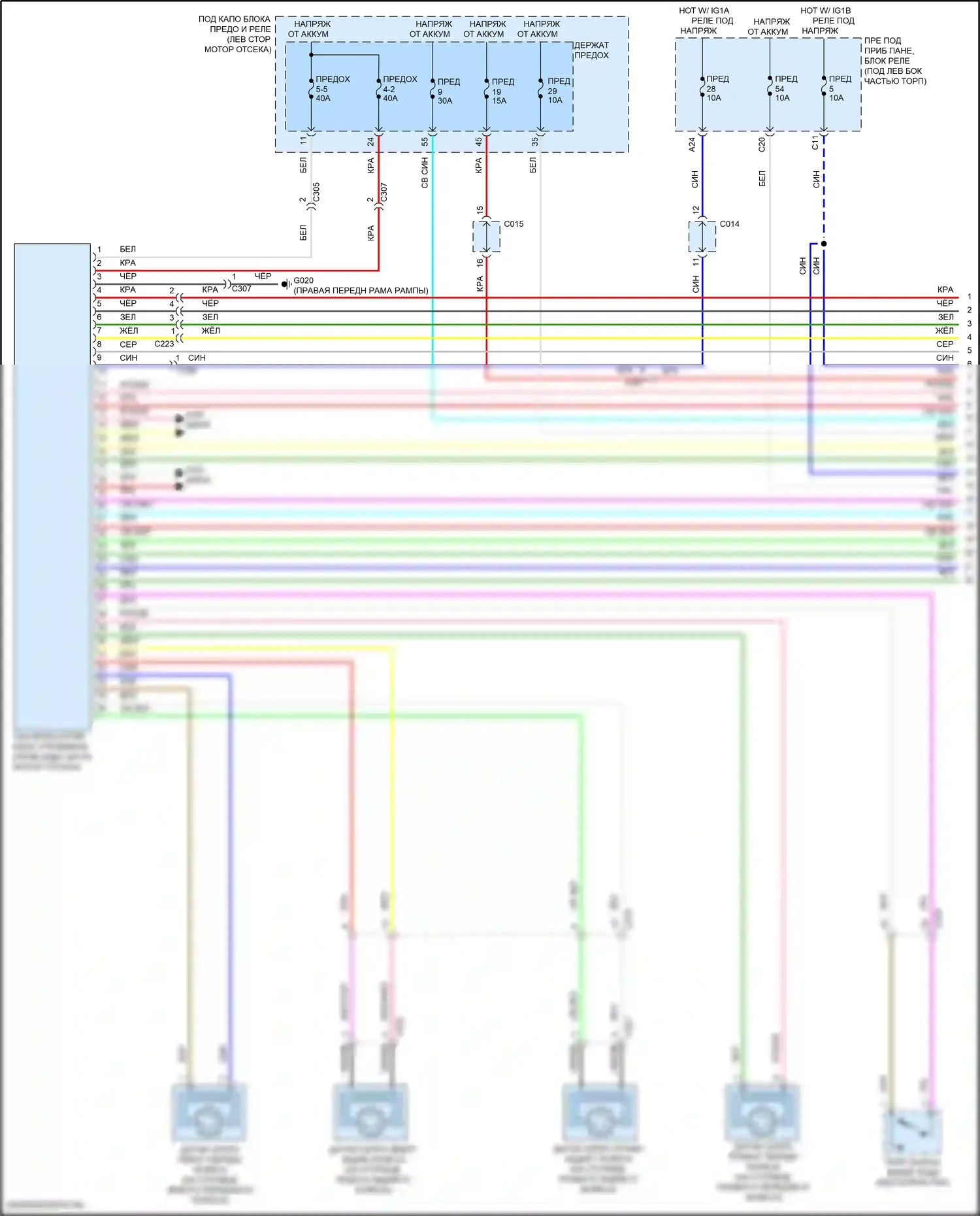 Civic Honda XI (2021-2024): Антиблокировочная электросхема тормозов, хэтчбек (1 из 3) 