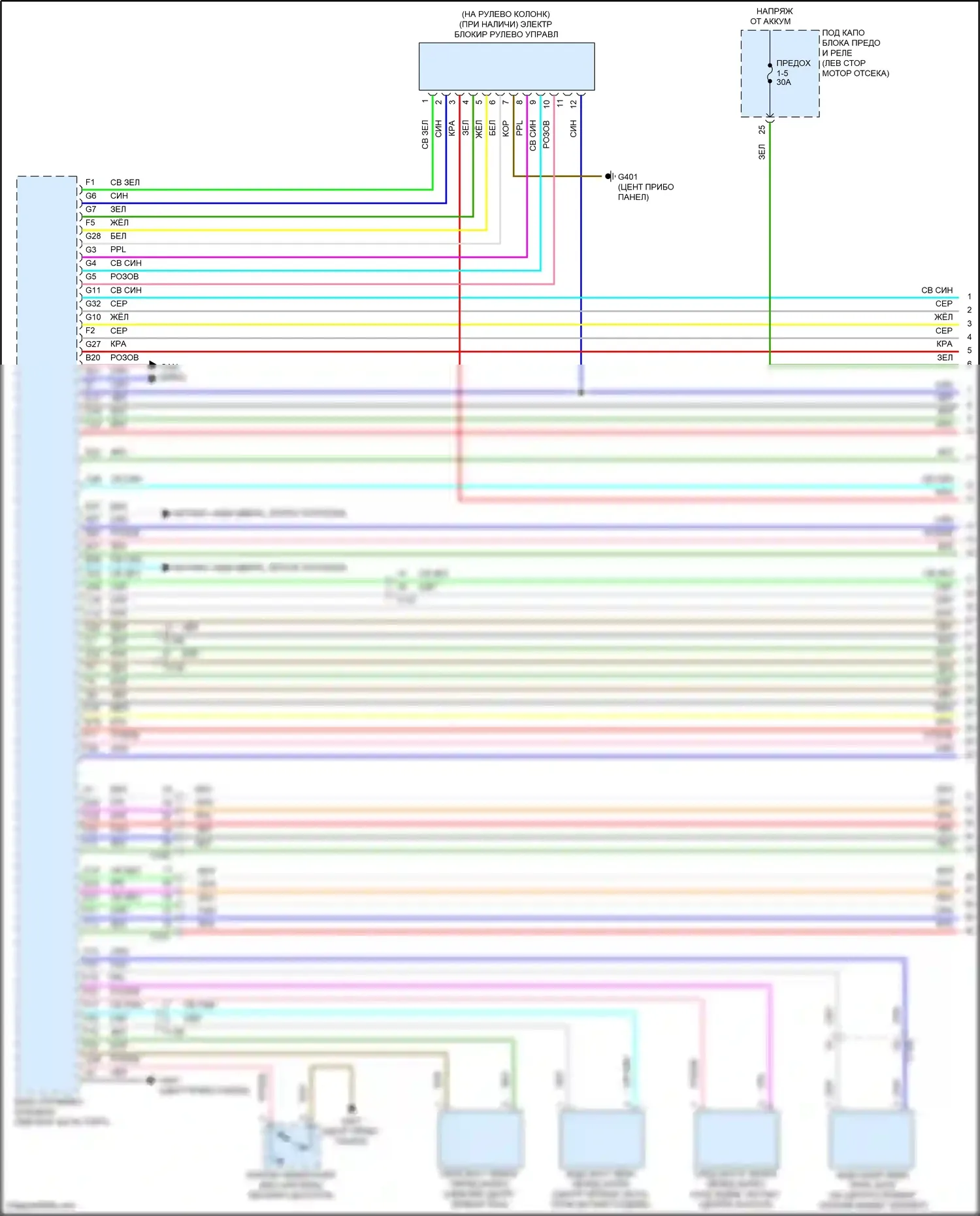 CR-V Honda V рестайлинг (2019-2024): Электросхема с защитой от взлома, за исключением гибридной (1 из 6) 