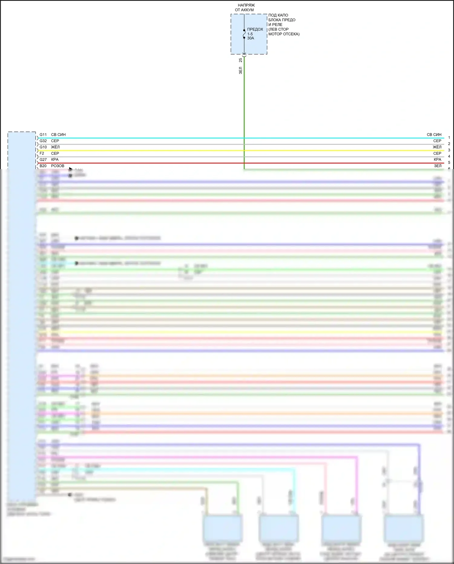CR-V Honda V рестайлинг (2019-2024): Электросхема защиты от взлома, гибридная (1 из 6) 