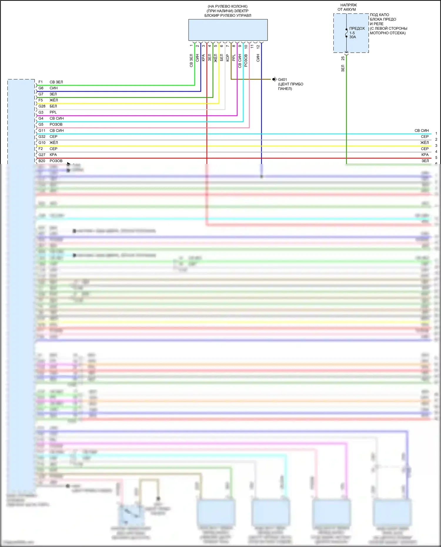 CR-V Honda V (2016-2022): Электросхема защиты от взлома (1 из 6) 