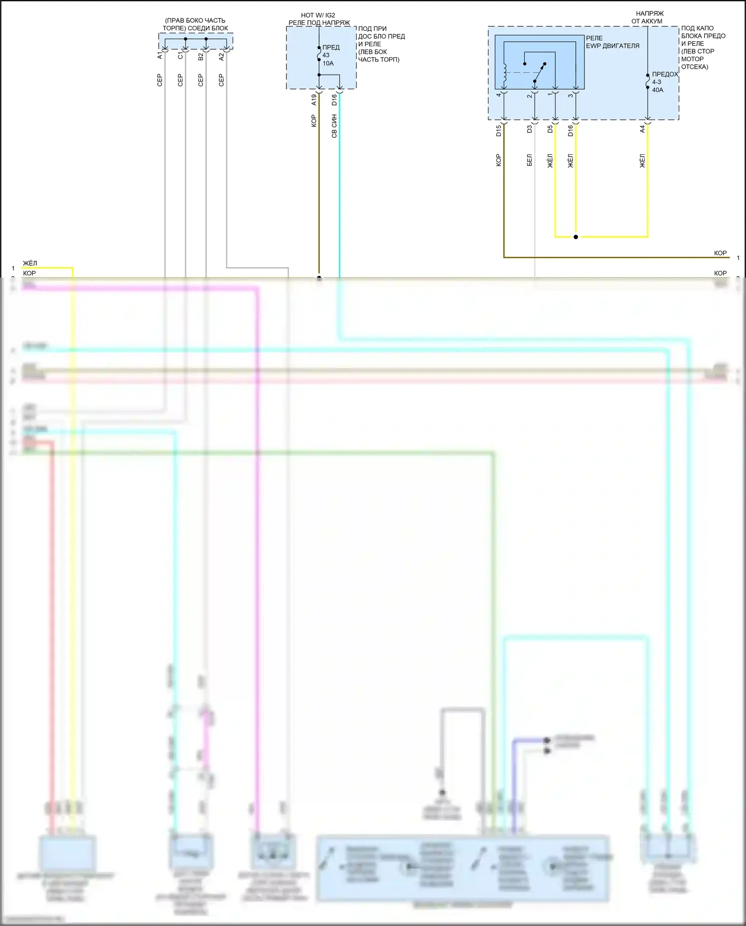 CR-V Honda VI (2022-2024): Электросхема климат контроля, гибрид (2 из 6) 