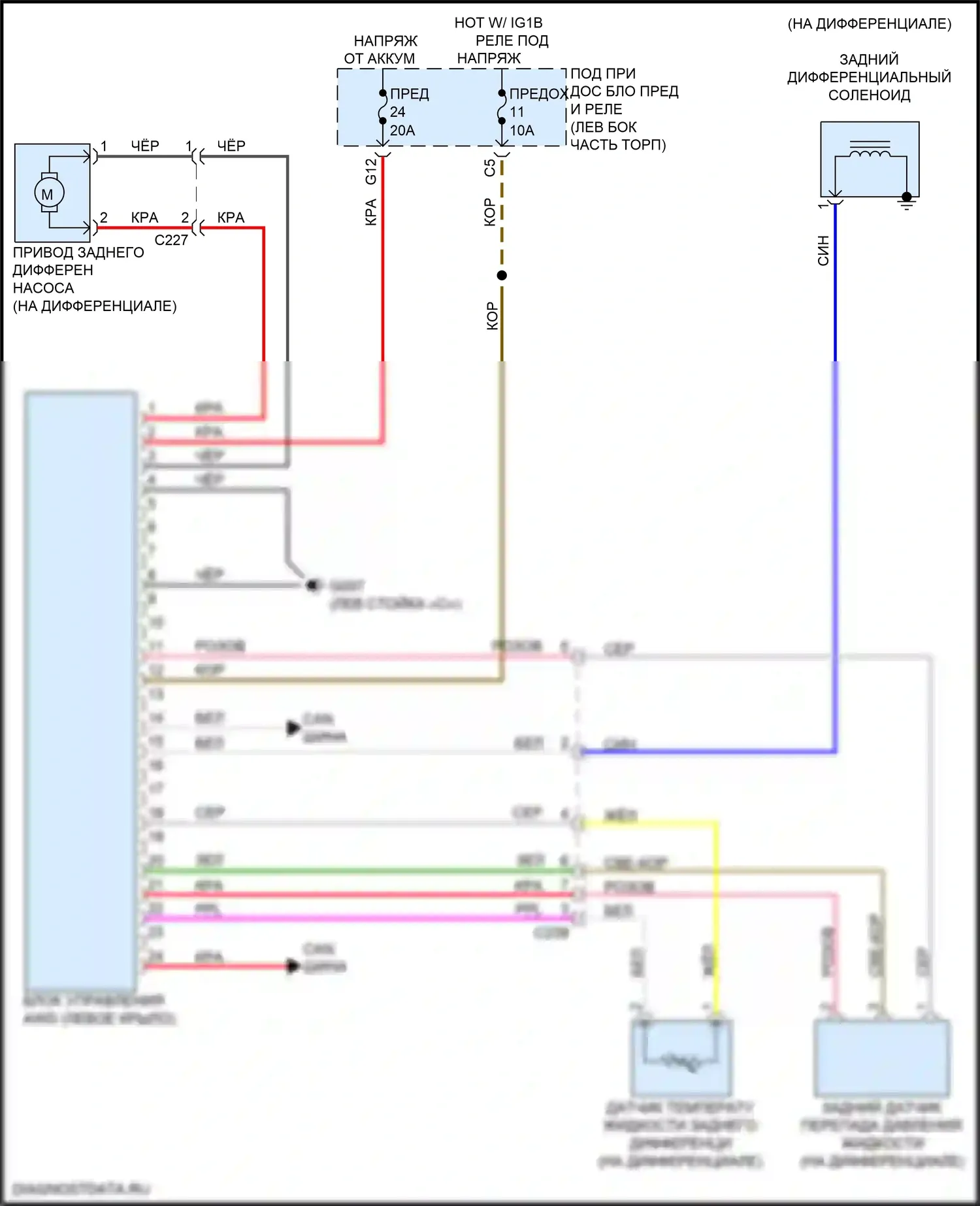 CR-V Honda VI (2022-2024): 2.0л гибрид, awd электросхема 