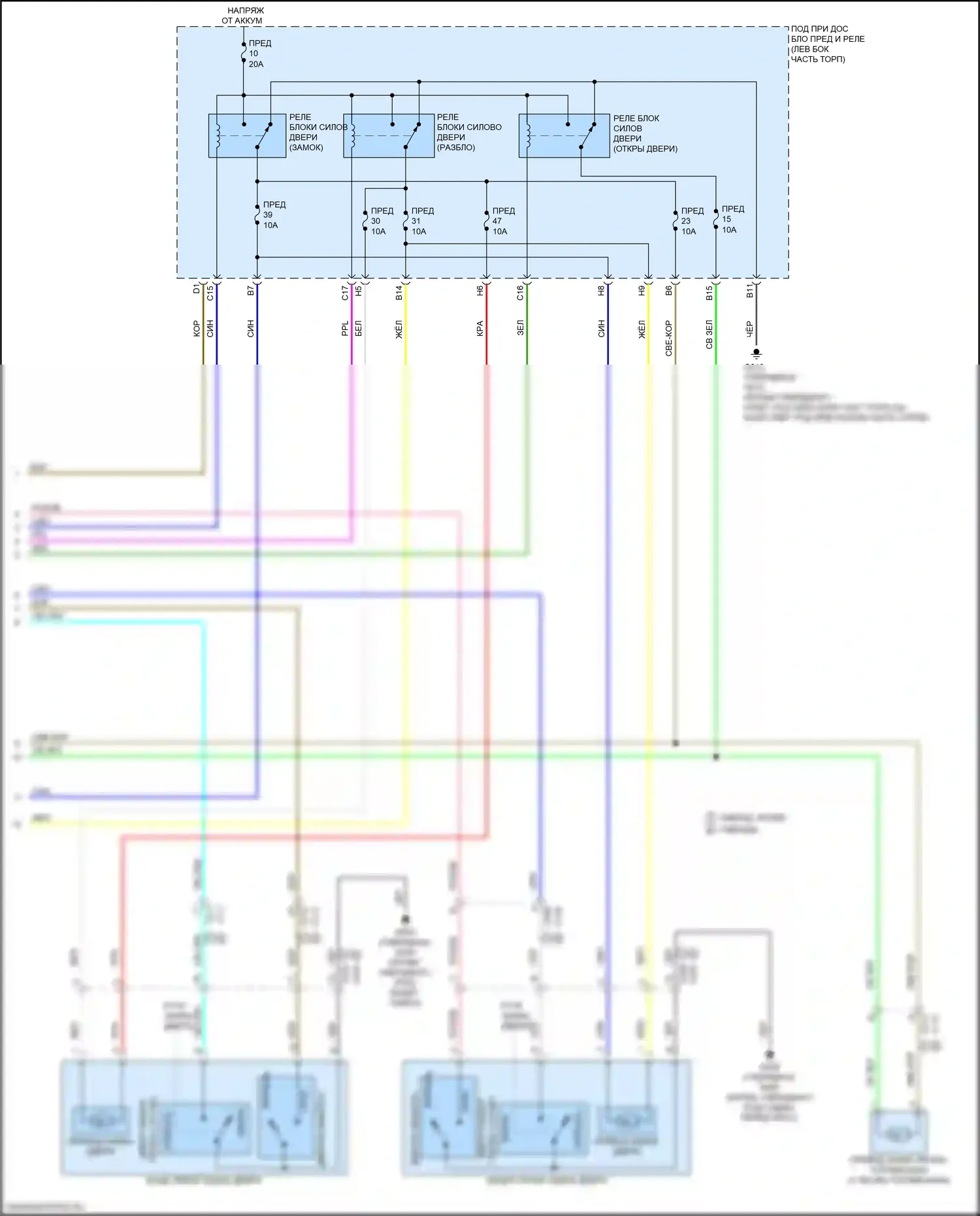 CR-V Honda VI (2022-2024): Сигнализации электросхема (5 из 5) 