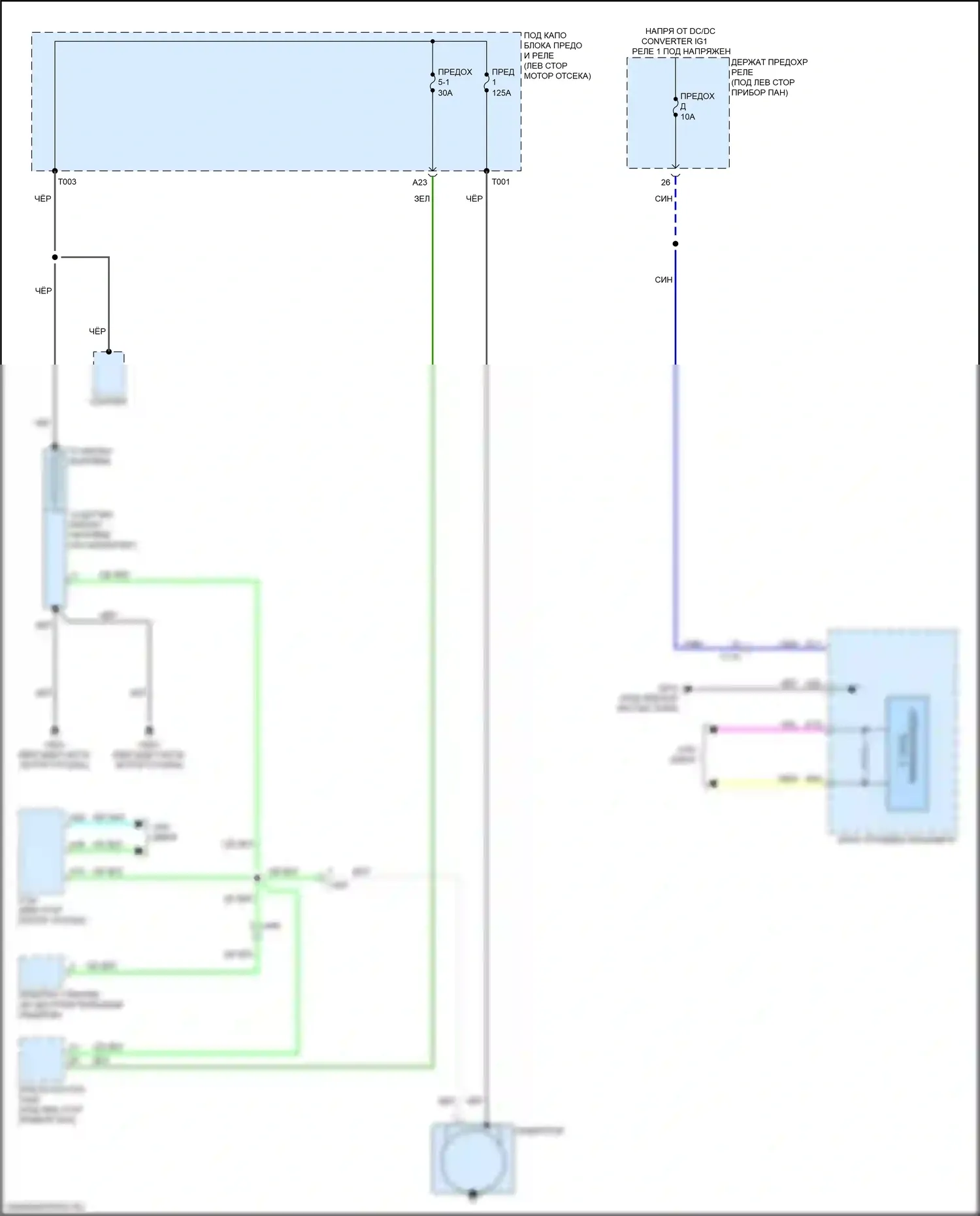 CR-V Honda VI (2022-2024): Электросхема генератора 