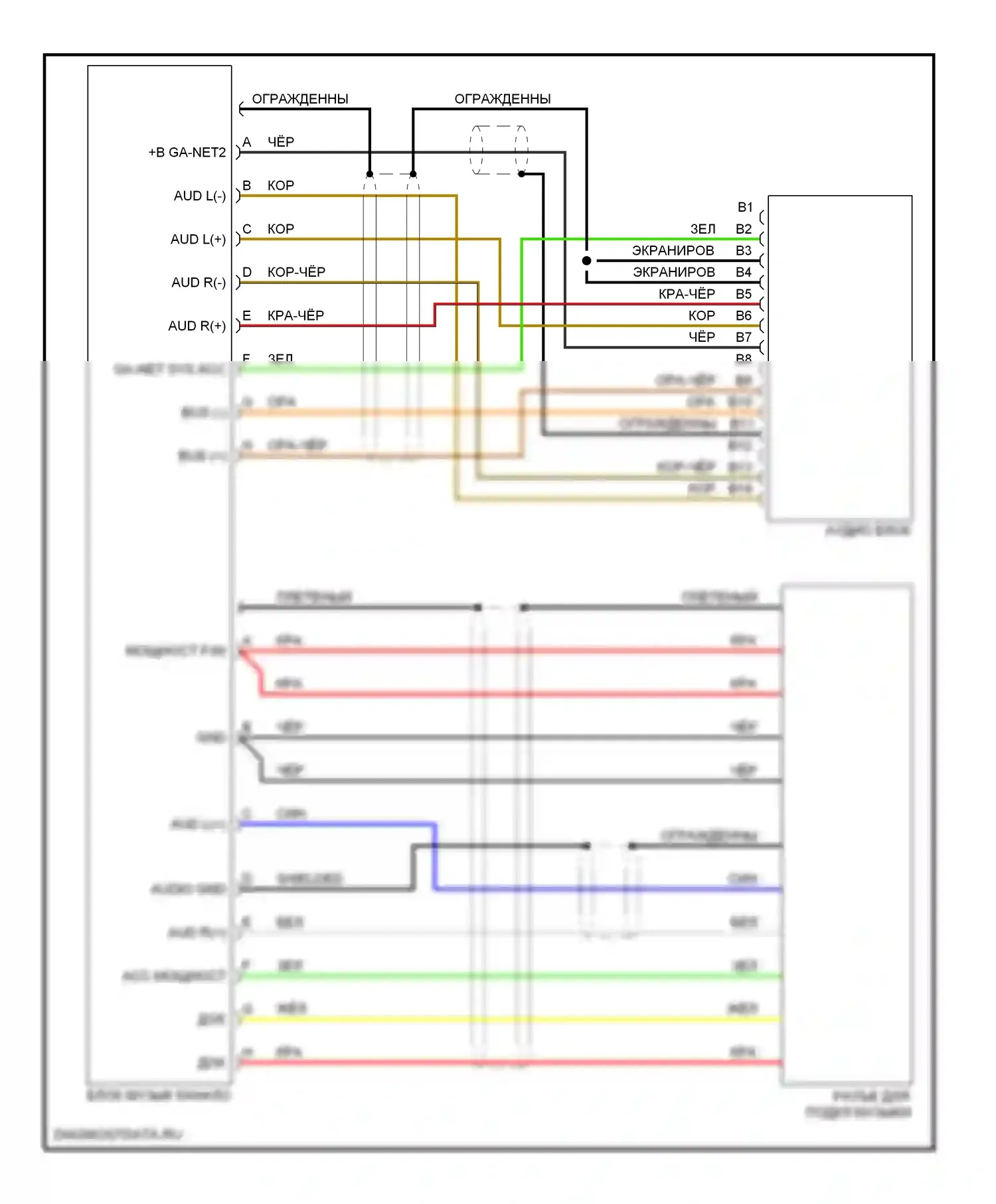 Element Honda I (2004-2009): Электросхема музыкальной связи, аксессуар 