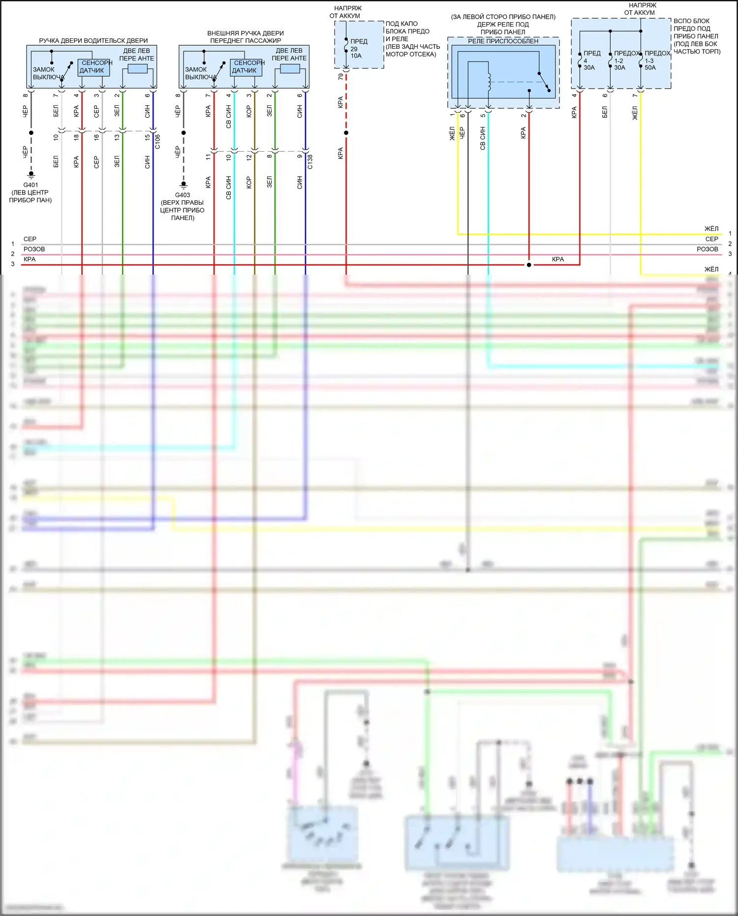 Fit Honda GP рестайлинг (2017-2020): Электросхема защиты от взлома (2 из 6) 