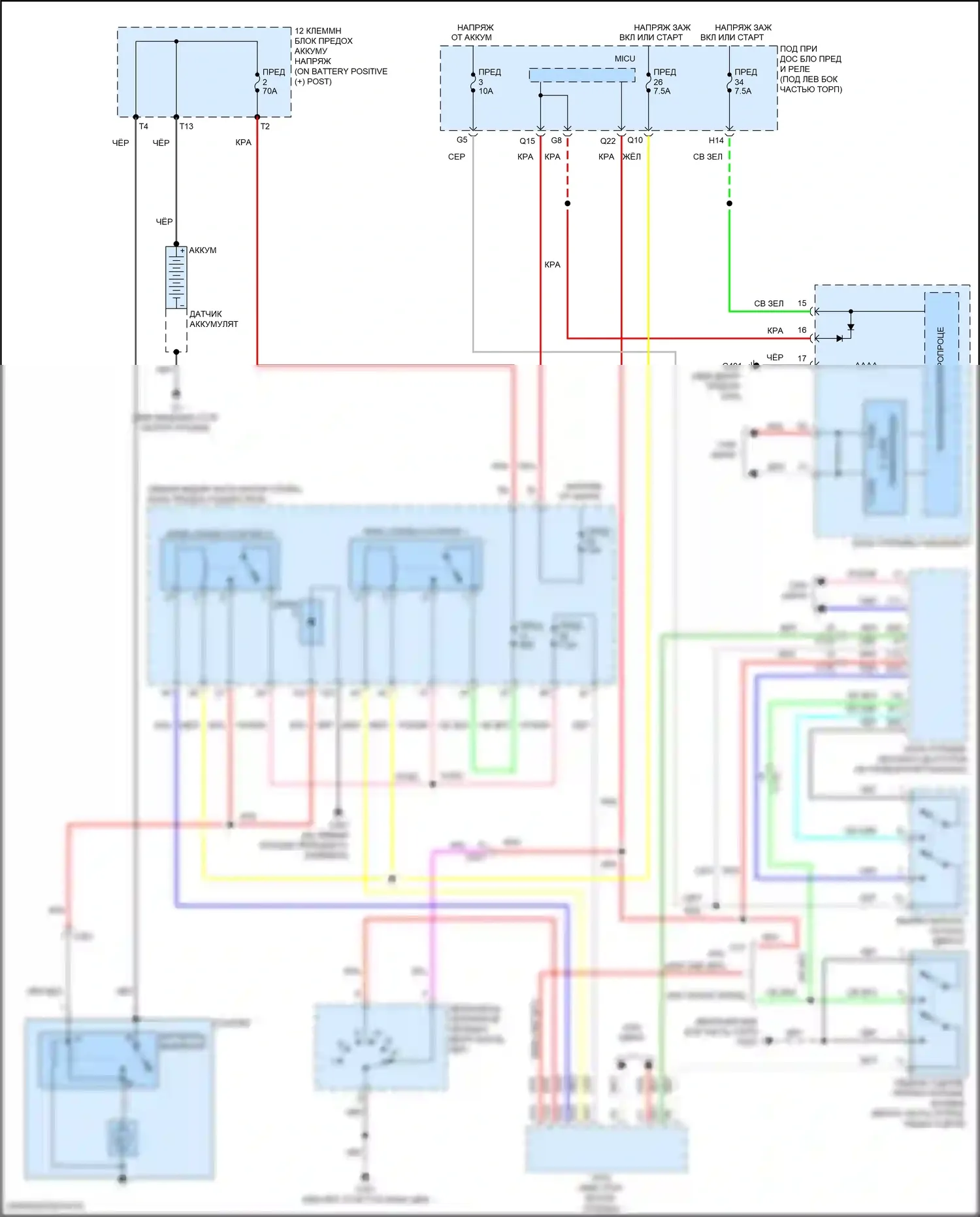 Fit Honda GR (2019-2022): Электросхема стартера, с бесключевым доступом 