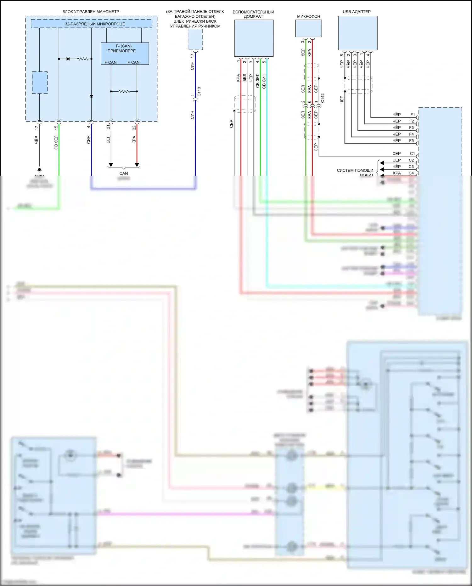 HR-V Honda II (2015-2018): Магнитола, без навигации, с цветным звуком (2 из 2) 