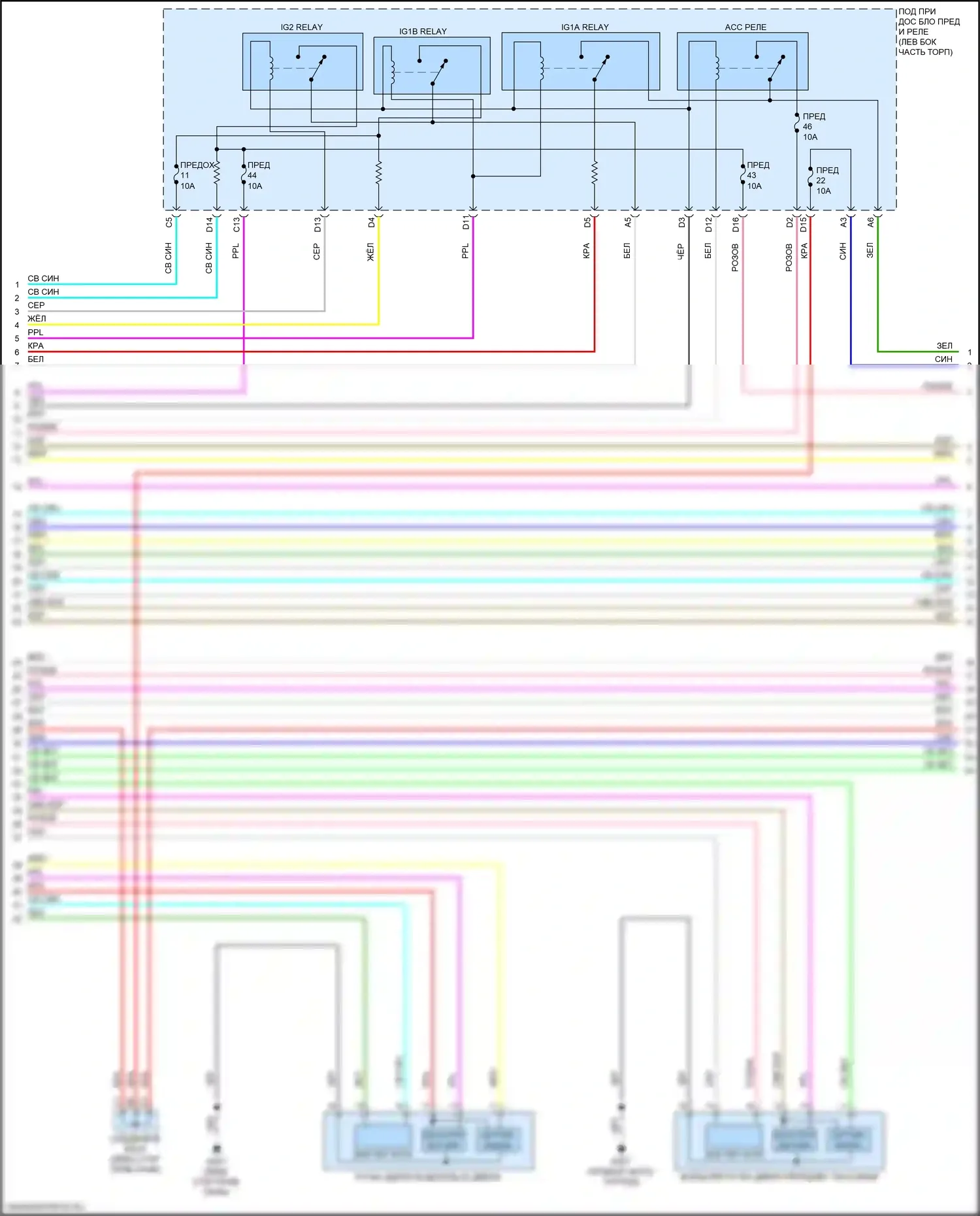 HR-V Honda RZ (2022-2024): Сигнализации электросхема (2 из 5) 