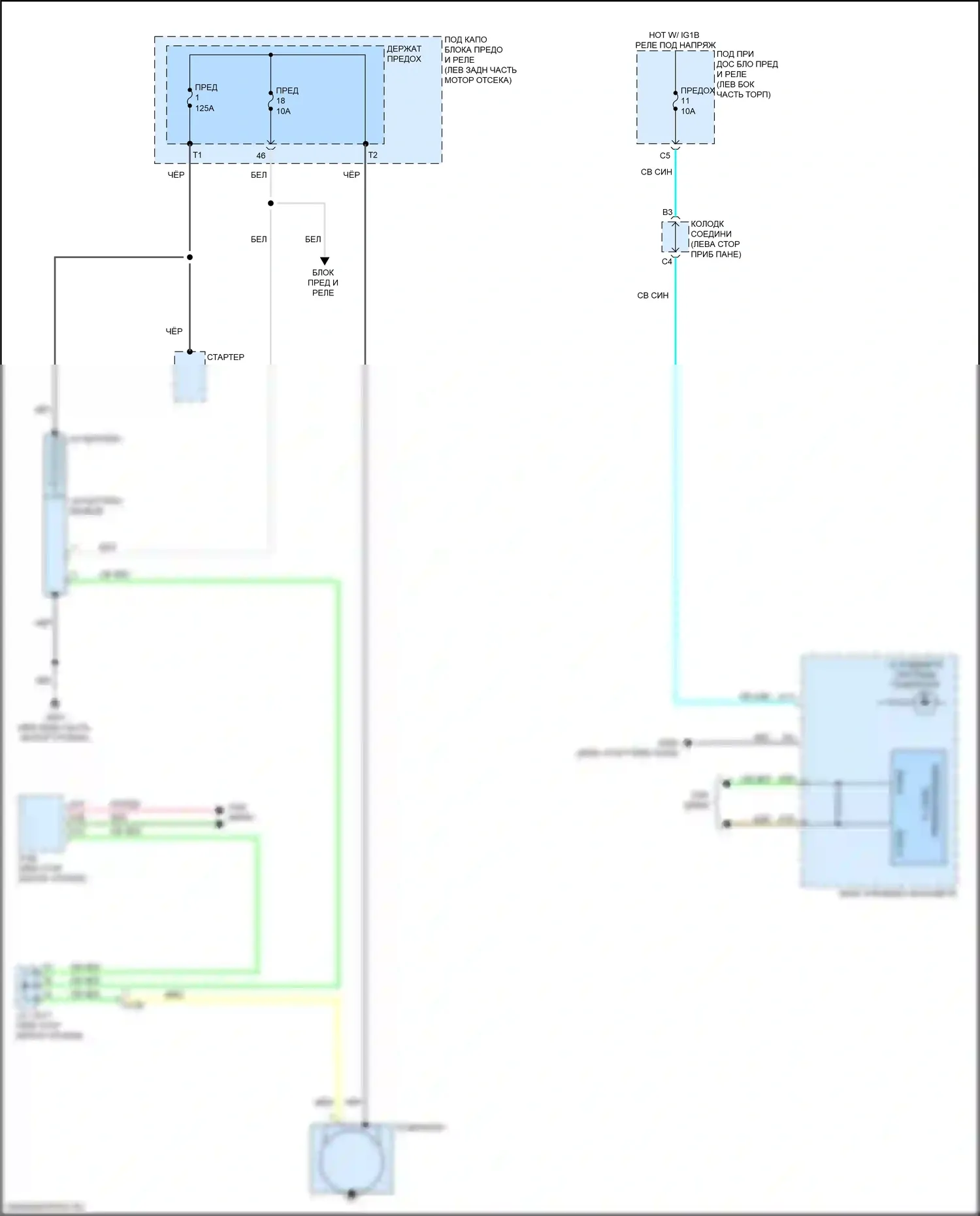 HR-V Honda RZ (2022-2024): Электросхема генератора 