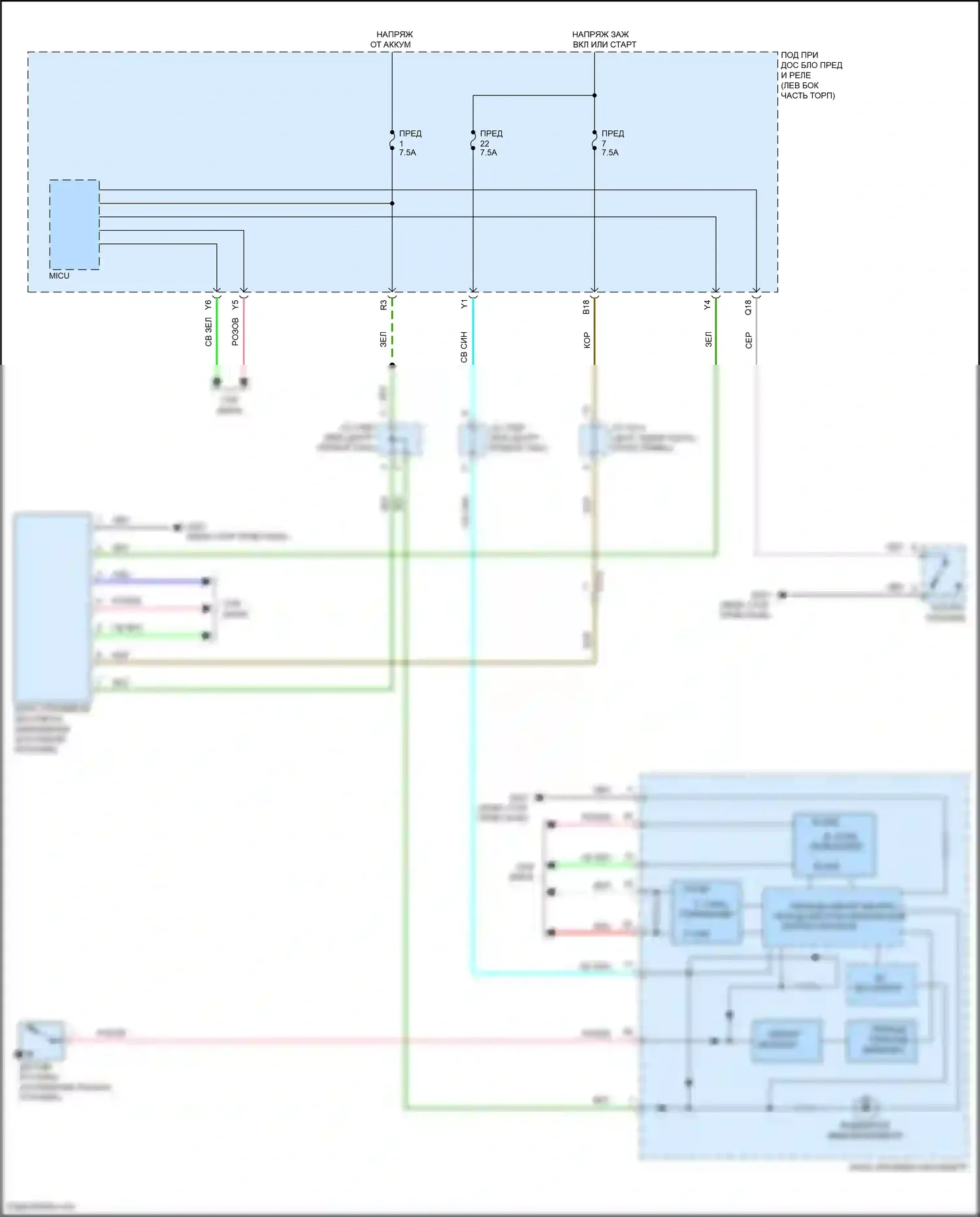 Jazz Honda GG рестайлинг (2011-2014): Электросхема иммобилайзера, электромобиль 