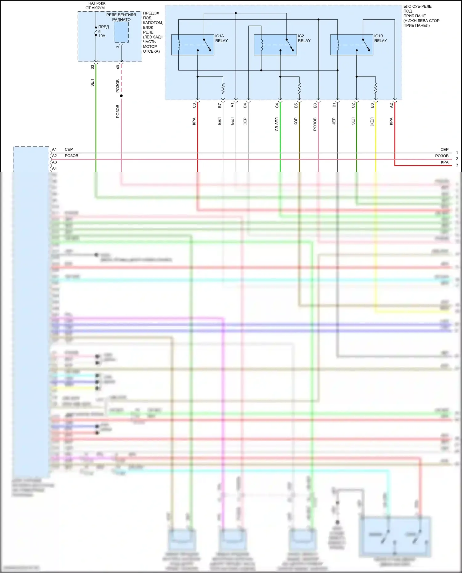 Jazz Honda GK (2015-2017): Электросхема защиты от взлома (1 из 6) 
