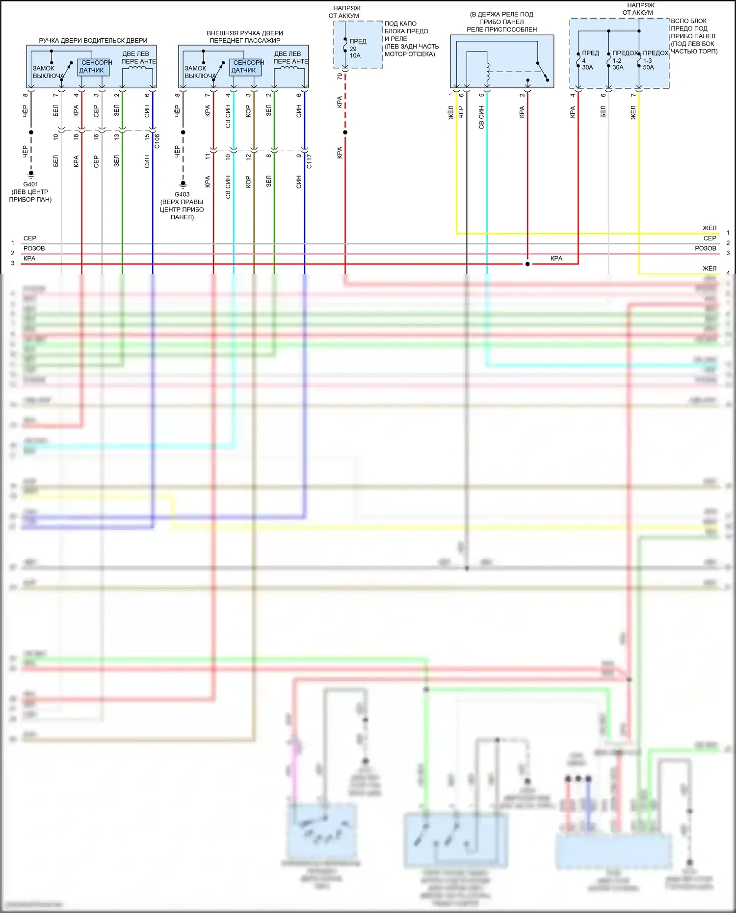 Jazz Honda GK (2015-2017): Электросхема защиты от взлома (2 из 6) 