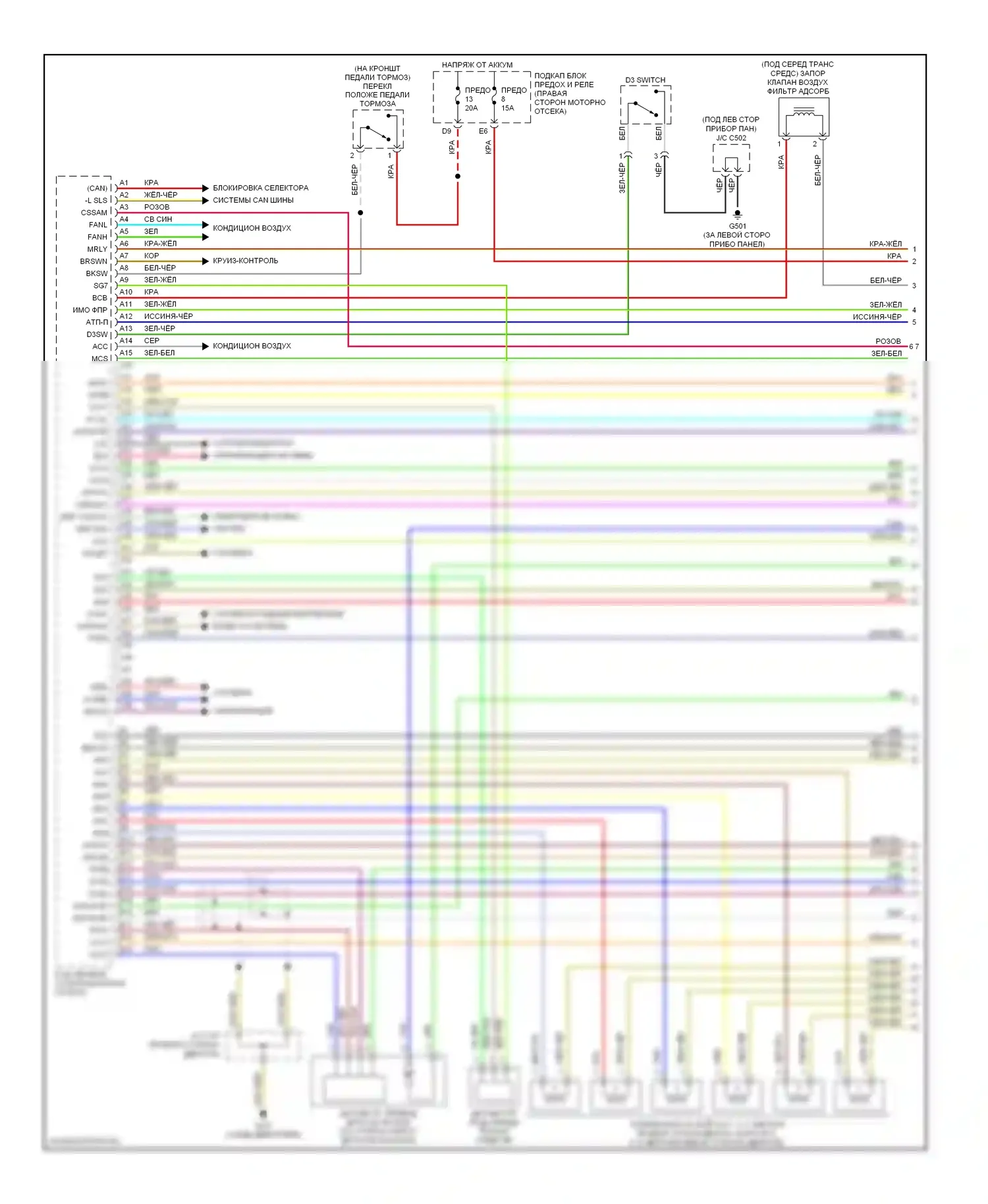 Odyssey Honda III (2003-2008): Электросхема двигателя электросхема двигателя (1 из 6) 