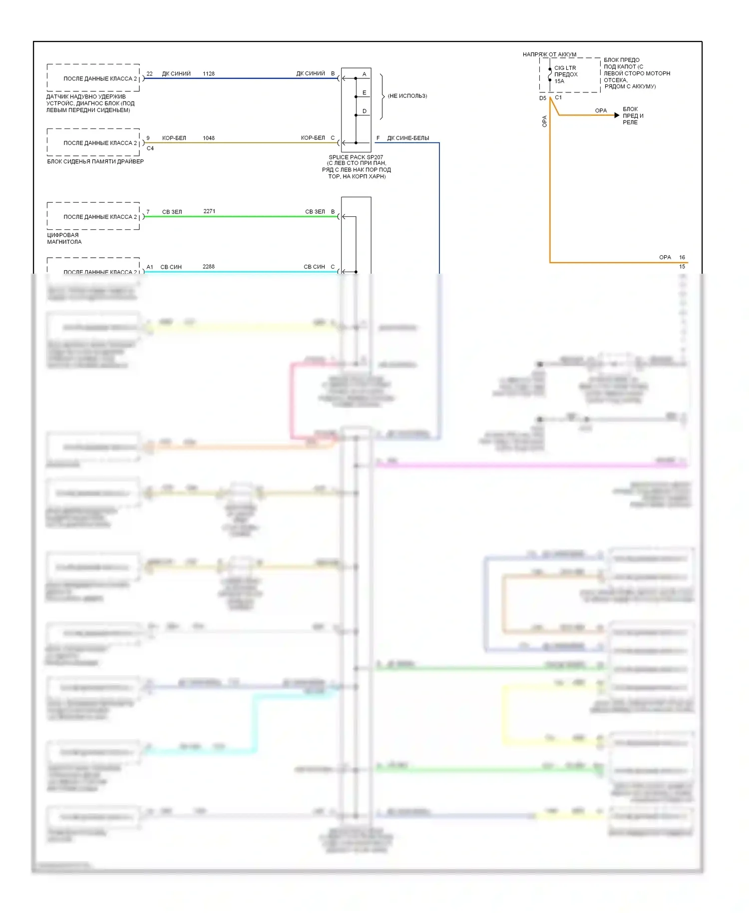H2 Hummer I (2002-2007): Can шина электросхема 