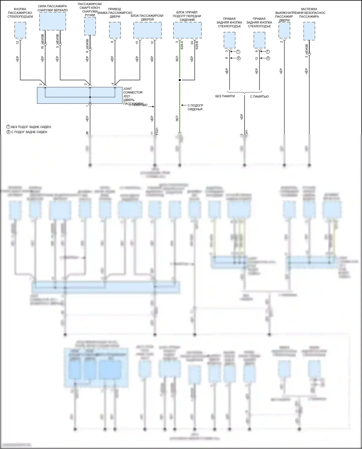 Avante Hyundai VI рестайлинг (2018-2020): Электросхема разводки массы, объявление (3 из 4) 