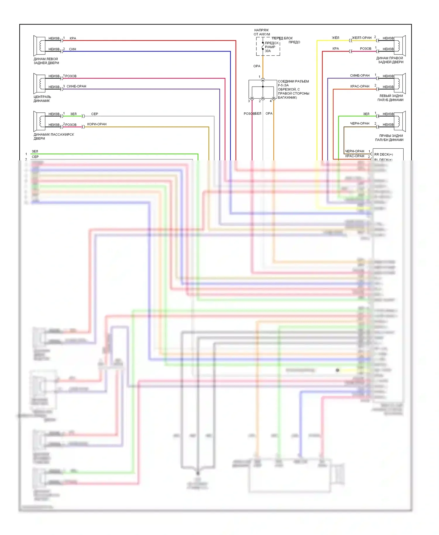 Azera Hyundai I (2005-2011): Магнитола, без навигации и, с усилителем av (2 из 2) 