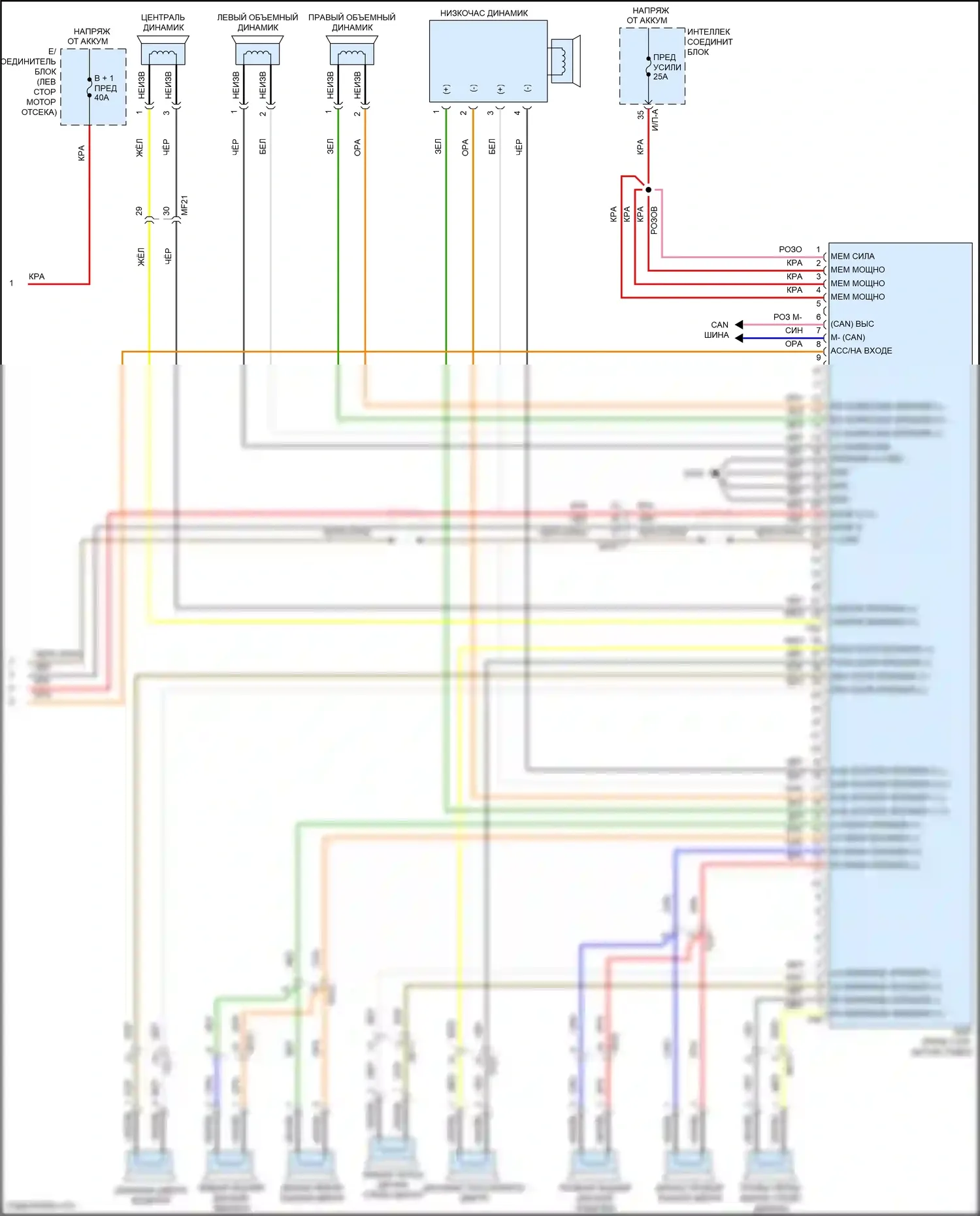 Azera Hyundai II рестайлинг (2014-2017): Магнитола, без навигации, с усилителем actune (4 из 4) 