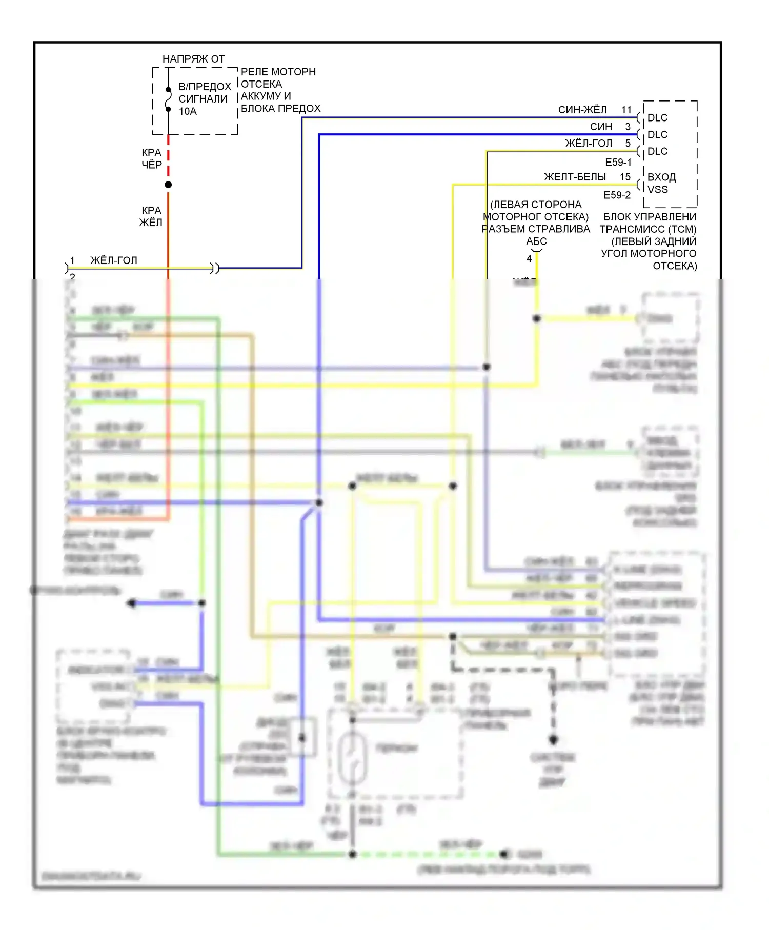 Elantra Hyundai II рестайлинг (1998-2000): Can шина 