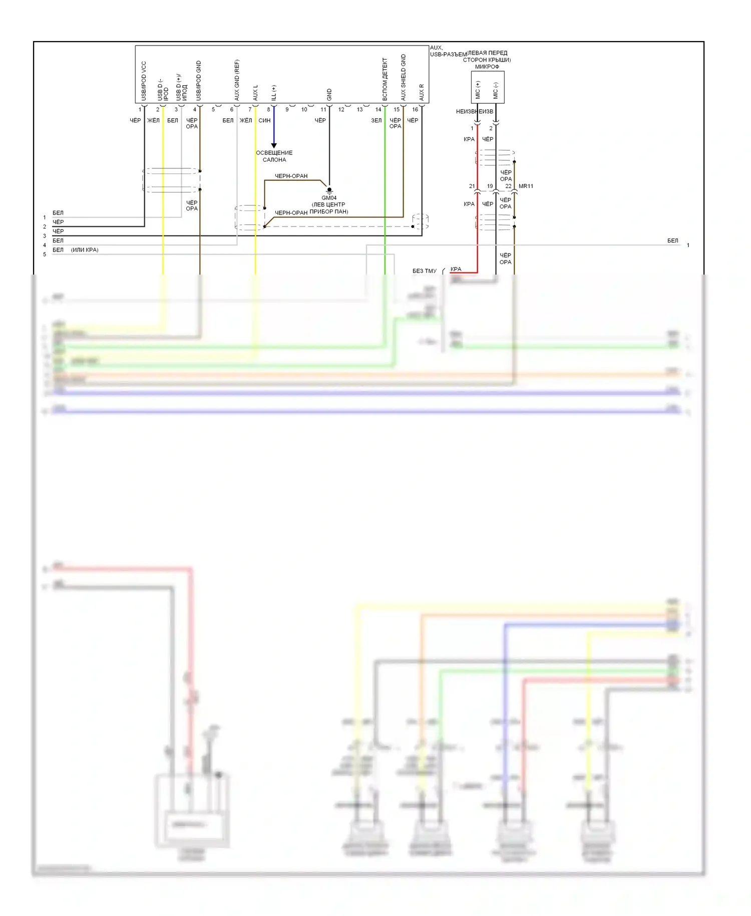 Elantra Hyundai V рестайлинг (2013-2016): Магнитола, без навигации, с усилителем (2 из 3) 