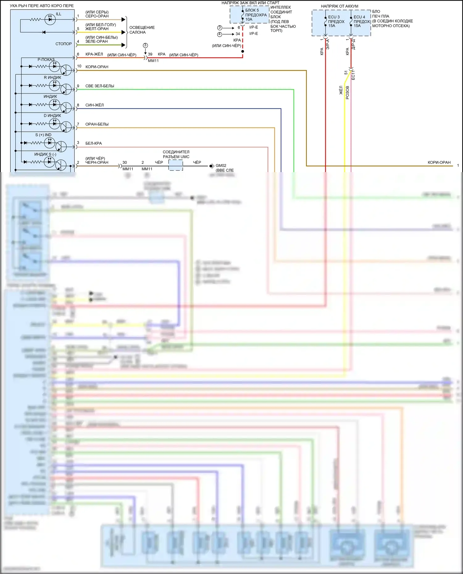 Elantra Hyundai VI рестайлинг (2018-2020): 2.0l, коробка передач электросхема, автоматическая коробка передач (1 из 2) 