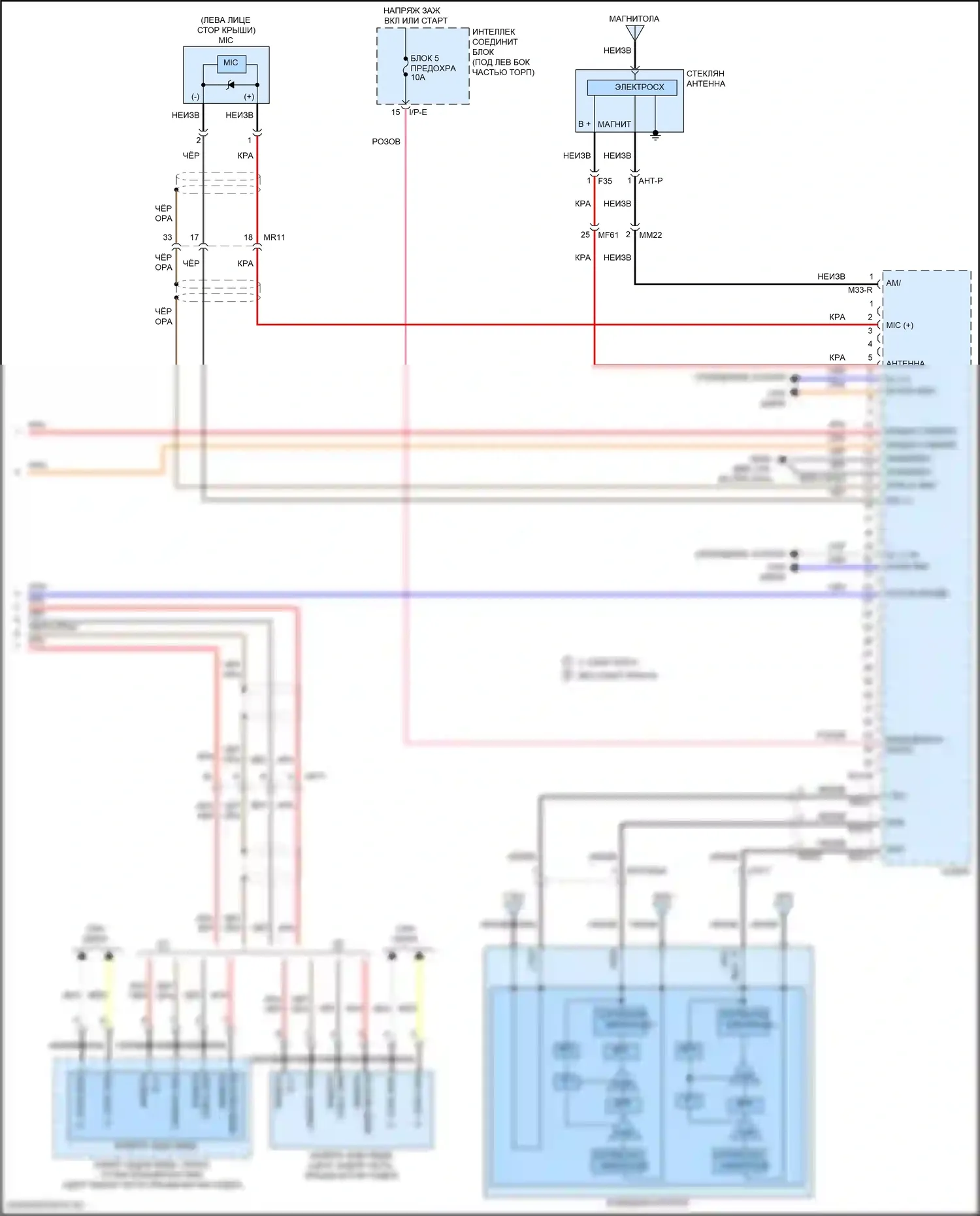 Elantra Hyundai VI (2015-2019): Магнитола, без навигации, с дисплеем, без усилителя (3 из 3) 