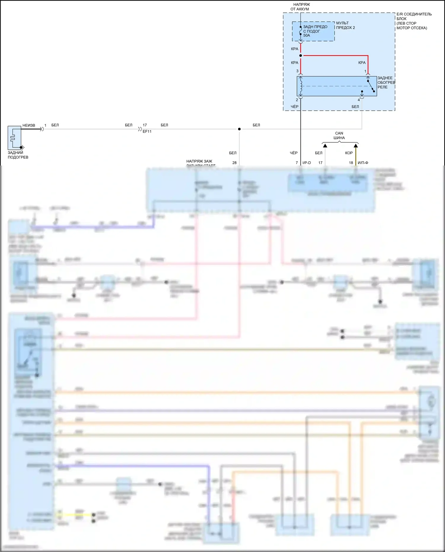 Elantra Hyundai VI (2015-2019): Размагничивает монтажную электросхему, с автоматическим размагничиванием 