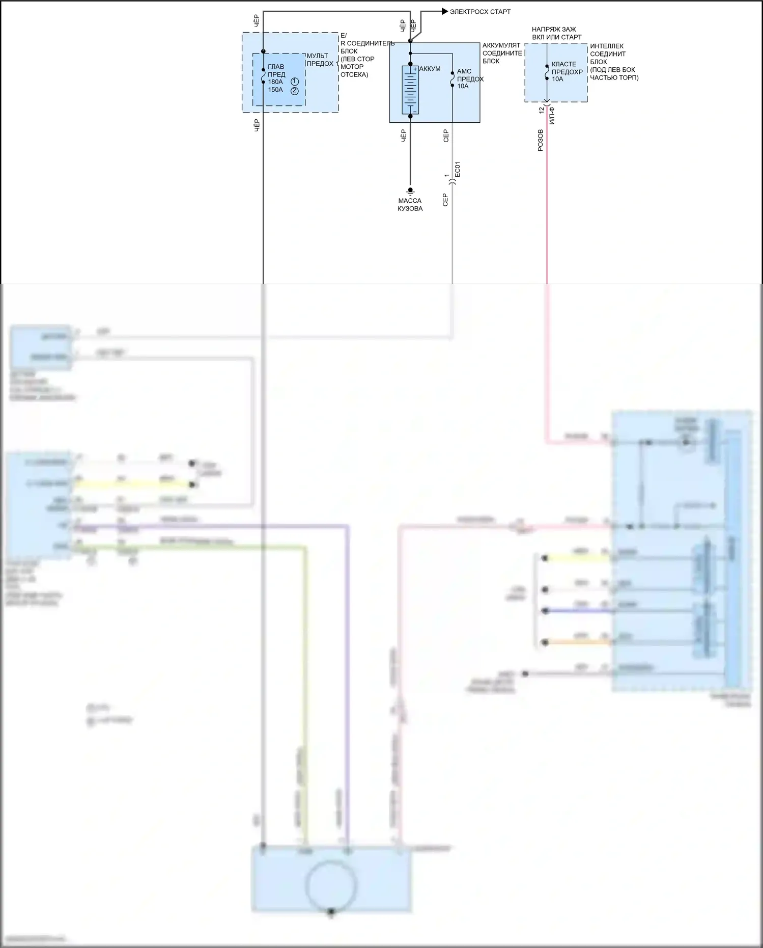 Elantra Hyundai VI (2015-2019): 1.4l турбо, электросхема генератора 
