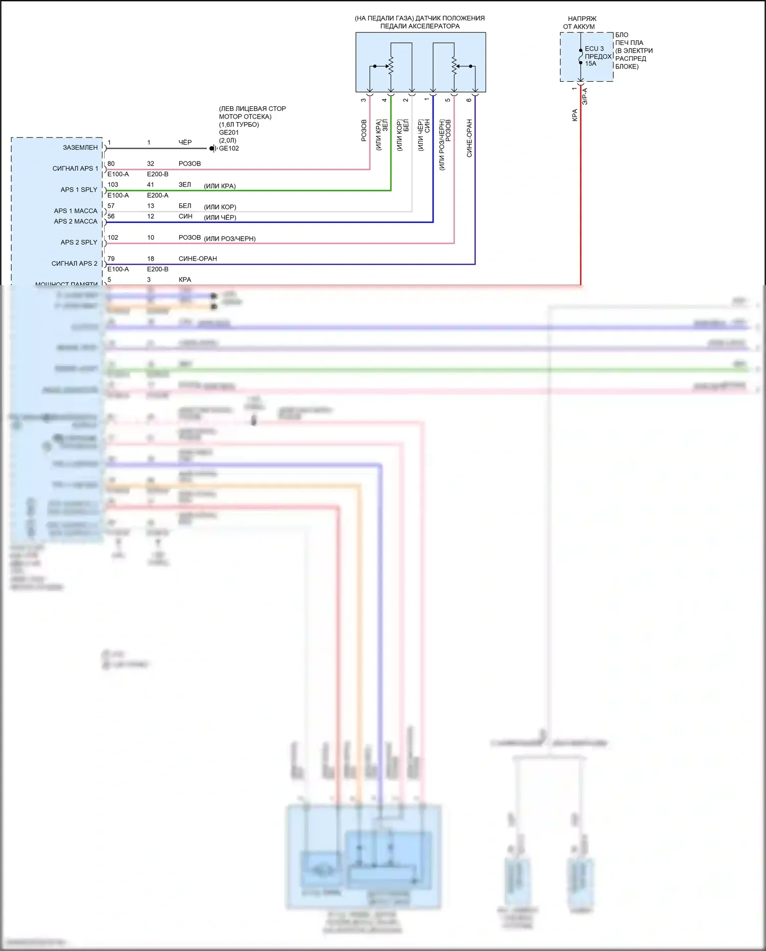Elantra Hyundai VII (2020-2024): 1,6л турбо, электросхема круиз-контроля (1 из 4) 