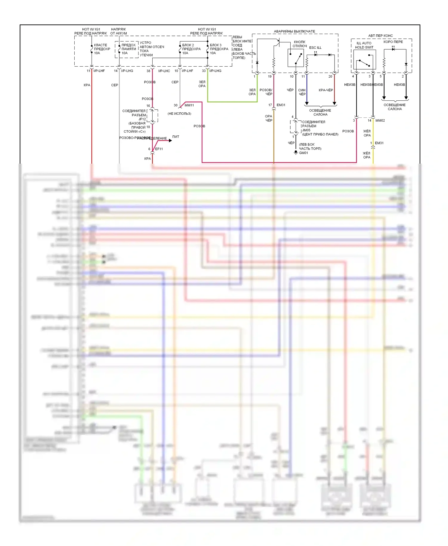 Equus Hyundai II рестайлинг (2013-2016): Антиблокировочная электросхема тормозов, премиум (1 из 2) 