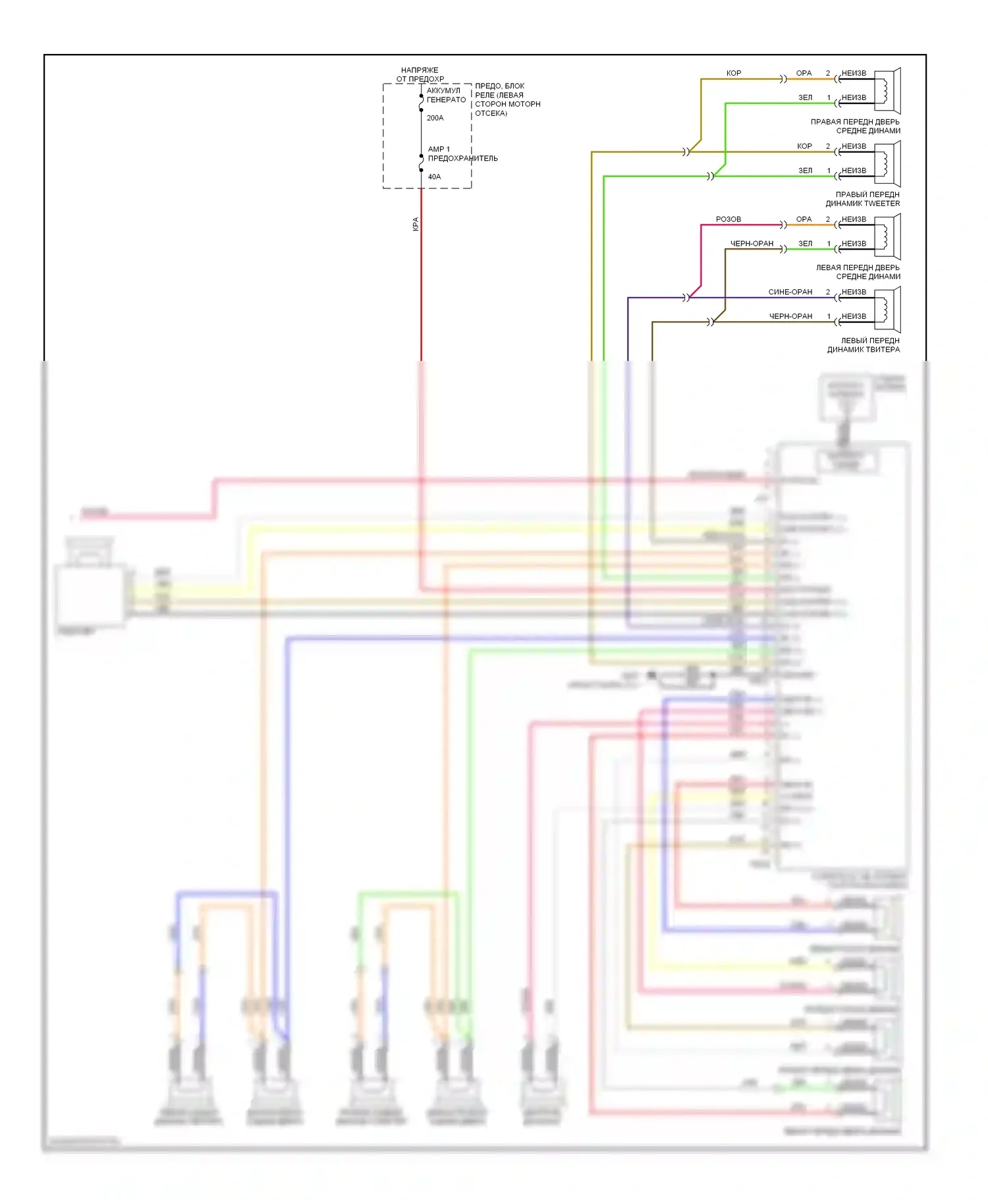 Genesis Hyundai I (2008-2011): Электросхема навигации (3 из 3) 