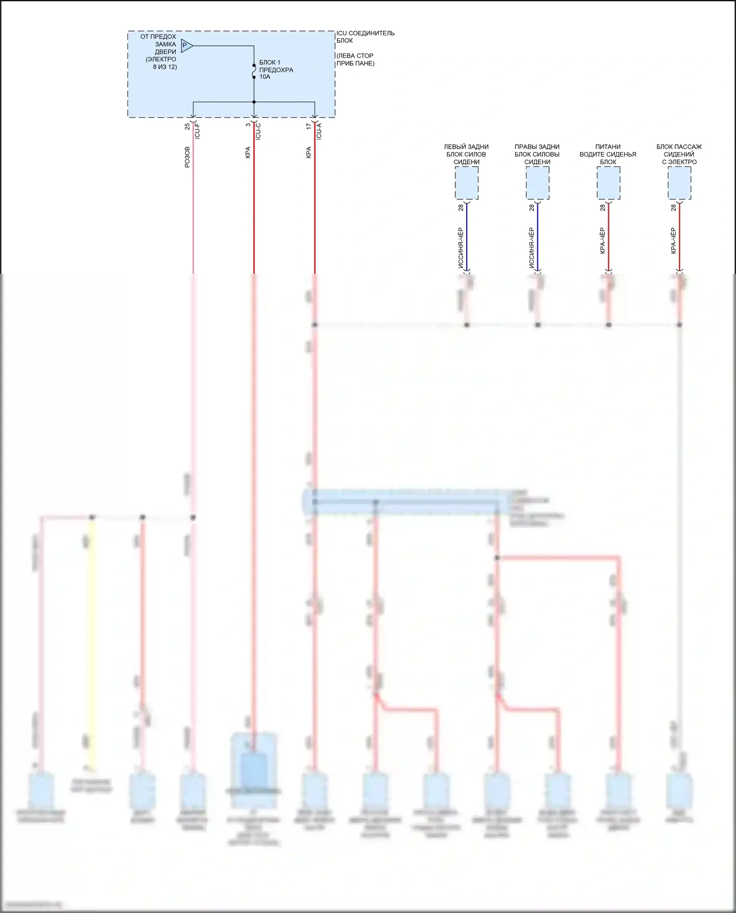 IONIQ 5 Hyundai I (2021-2024): Электросхема блока предохранителей реле (9 из 12) 