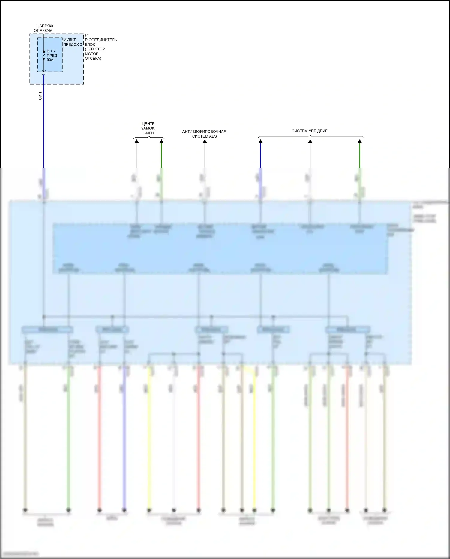 IONIQ 5 Hyundai I (2021-2024): Электросхема блока управления ips (3 из 3) 