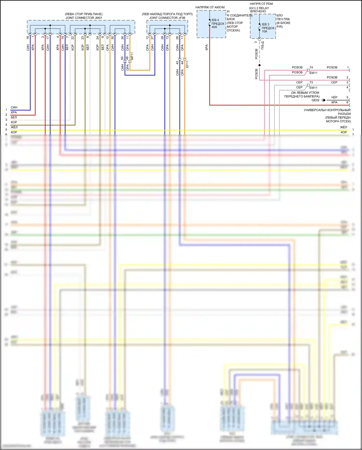 IONIQ 5 Hyundai I (2021-2024): Can шина электросхема (2 из 8) 