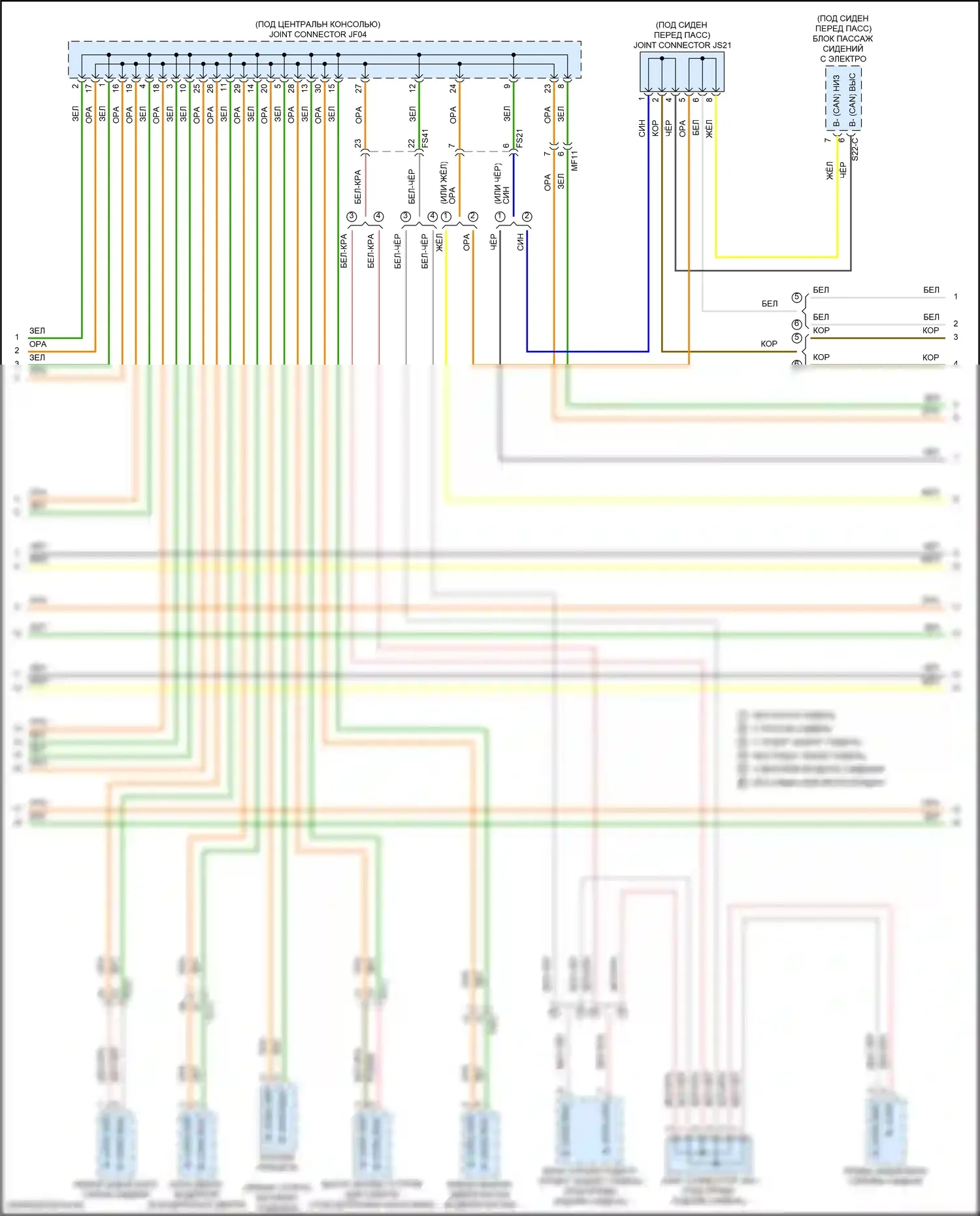IONIQ 5 Hyundai I (2021-2024): Can шина электросхема (6 из 8) 