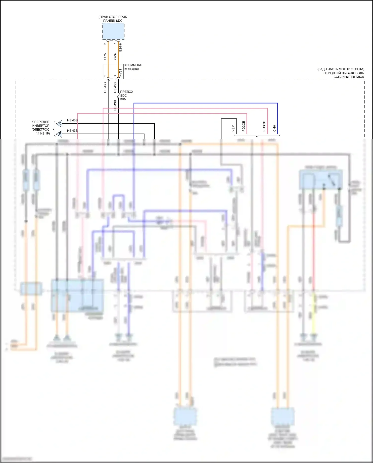 IONIQ 5 Hyundai I (2021-2024): Электросхема электрическая двигателя, базовая (19 из 19) 