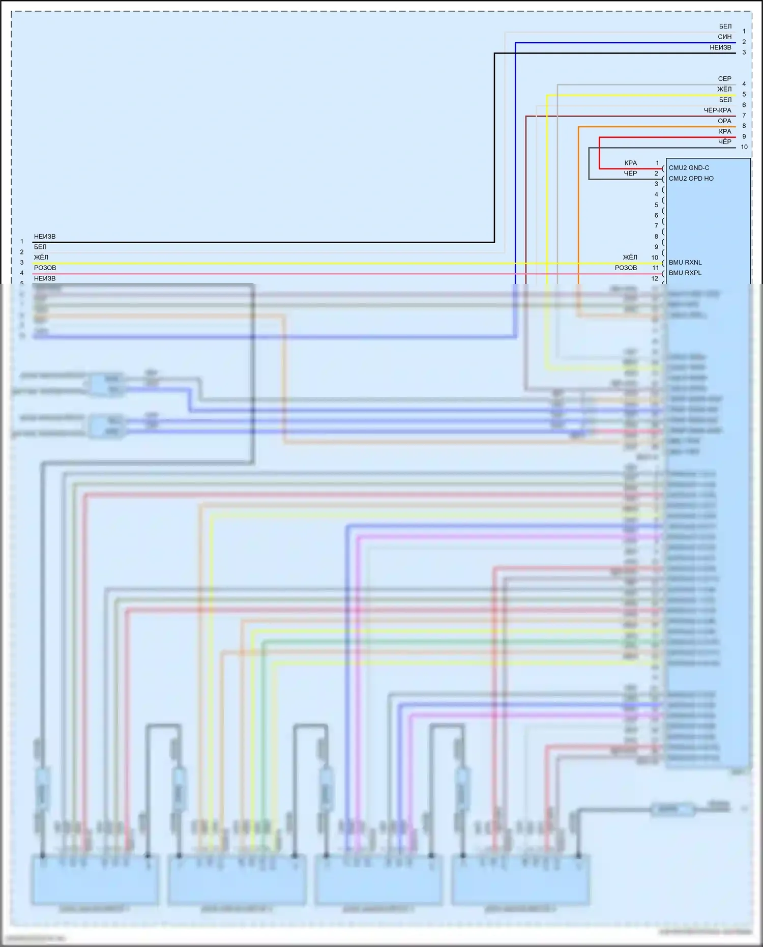 IONIQ 5 Hyundai I (2021-2024): Электросхема электрическая двигателя, базовая (4 из 19) 