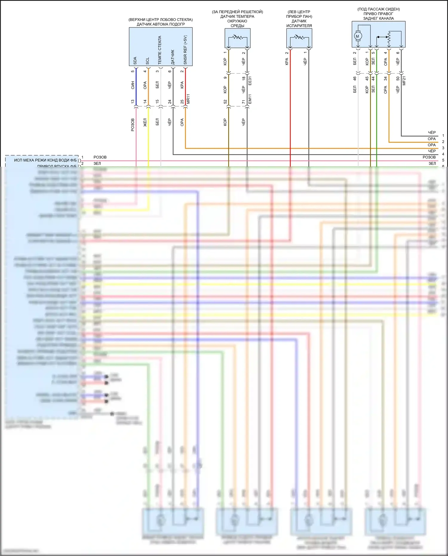 IONIQ 5 Hyundai I (2021-2024): Электросхема климат контроля (1 из 6) 