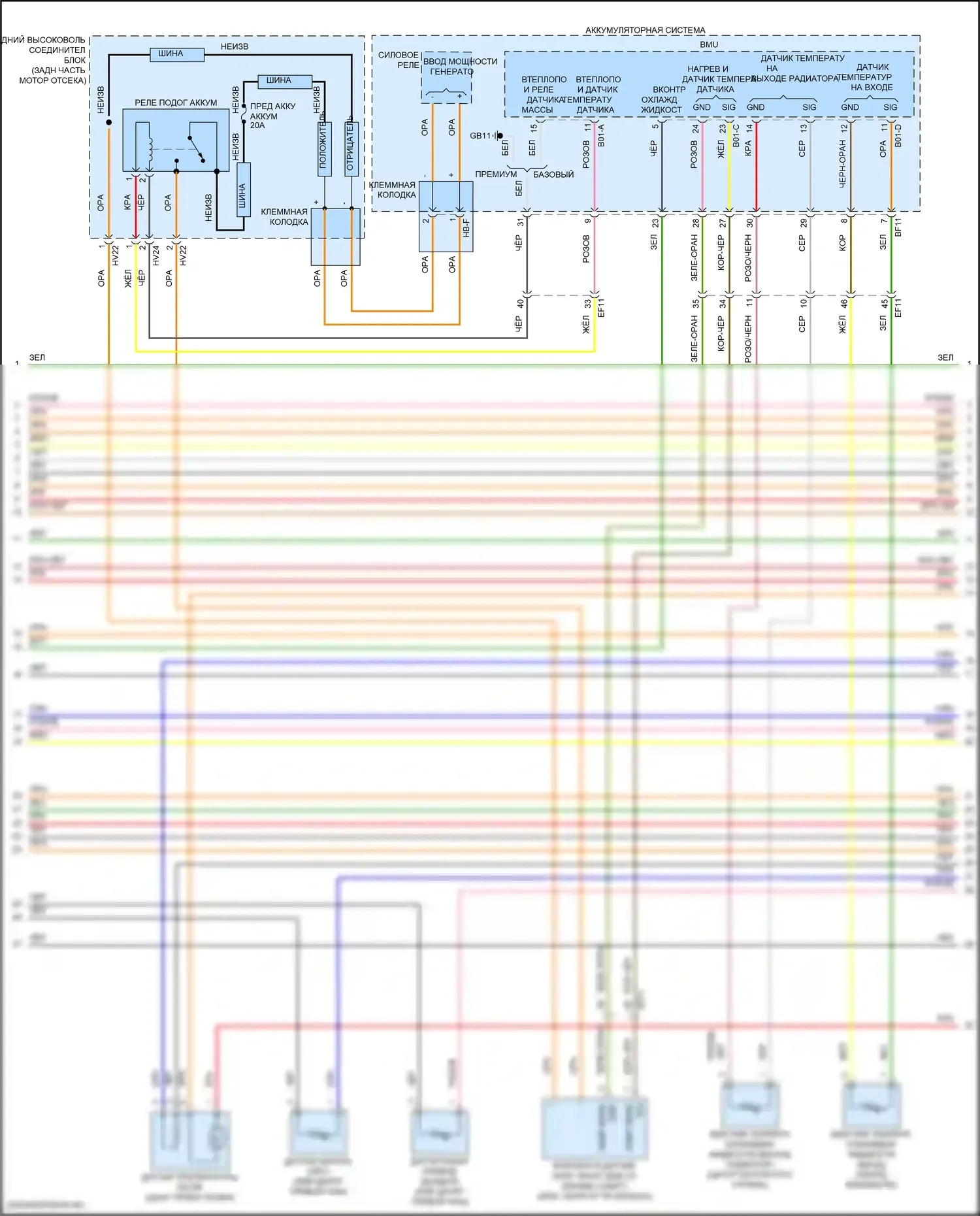 IONIQ 5 Hyundai I (2021-2024): Электросхема климат контроля (5 из 6) 