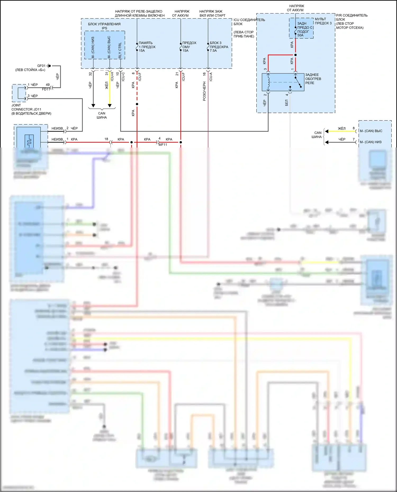 IONIQ 5 Hyundai I (2021-2024): Размагничивает монтажную электросхему, с памятью 