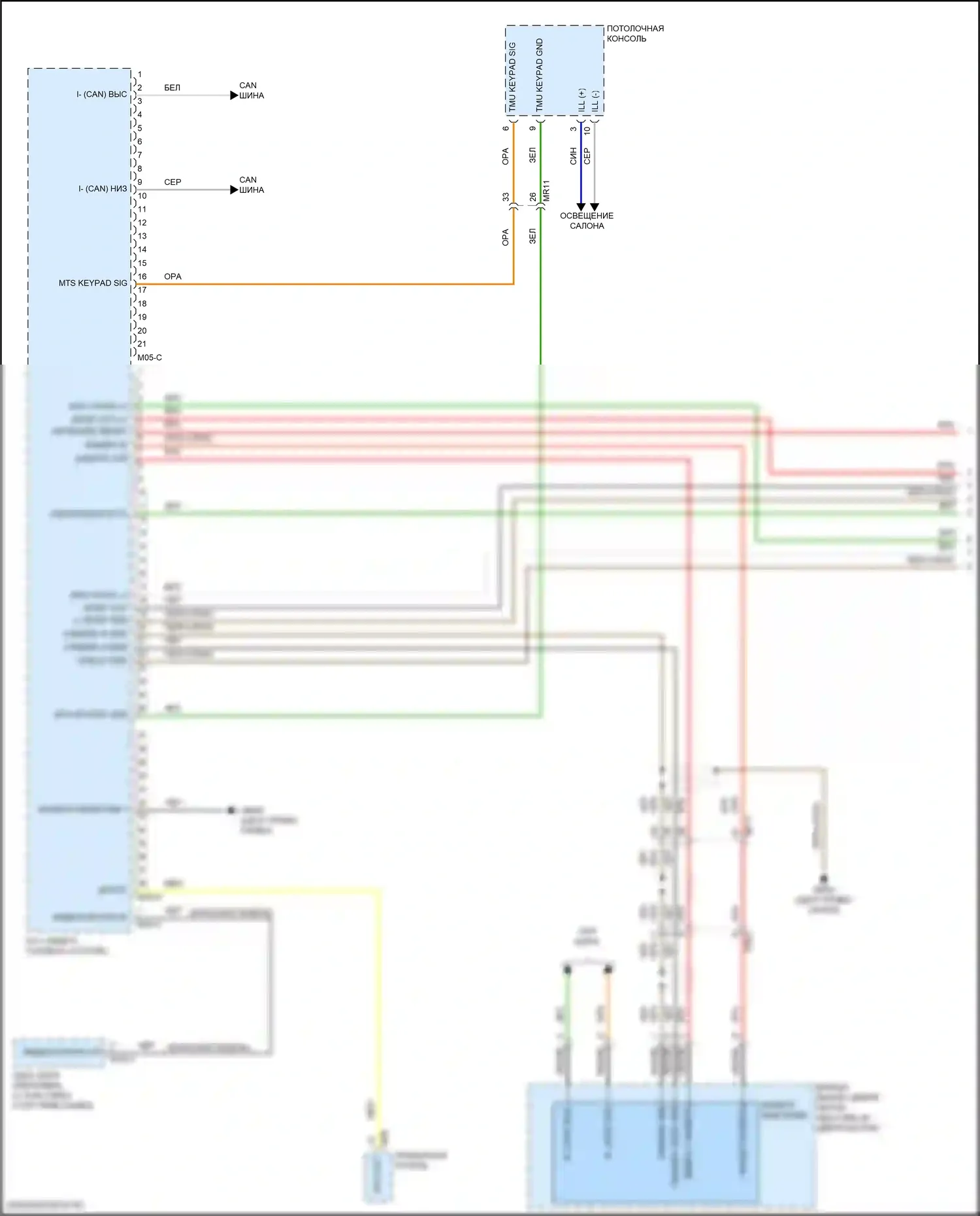 IONIQ 5 Hyundai I (2021-2024): Электросхема навигации, с усилителем (1 из 5) 