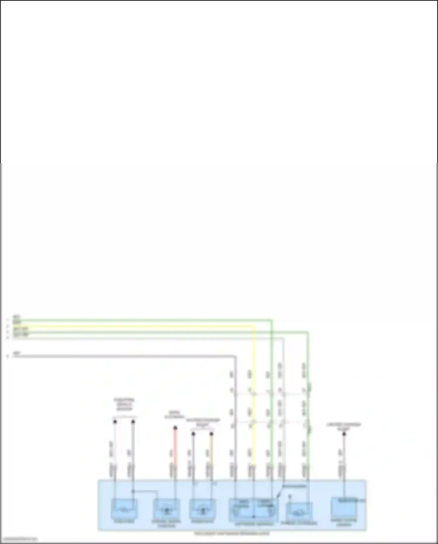 IONIQ 5 Hyundai I (2021-2024): Управление зеркалами заднего вида электросхема (2 из 2) 