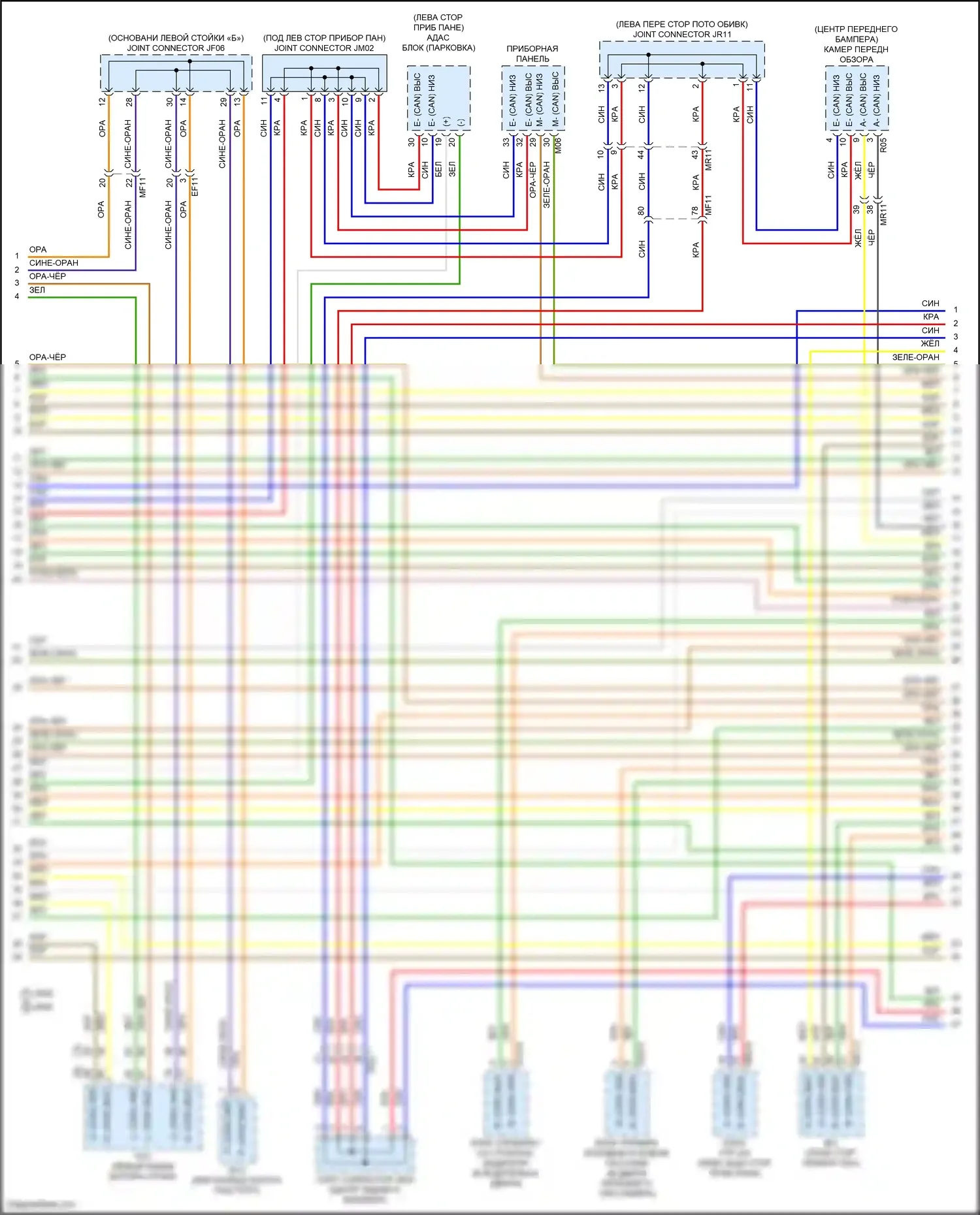 IONIQ 6 Hyundai I (2022-2024): Can шина электросхема (3 из 8) 